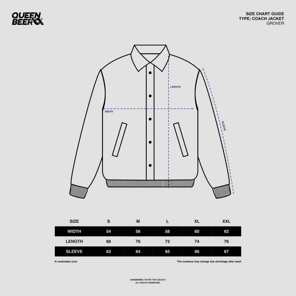 Queenbeer - Coach Jacket Grover