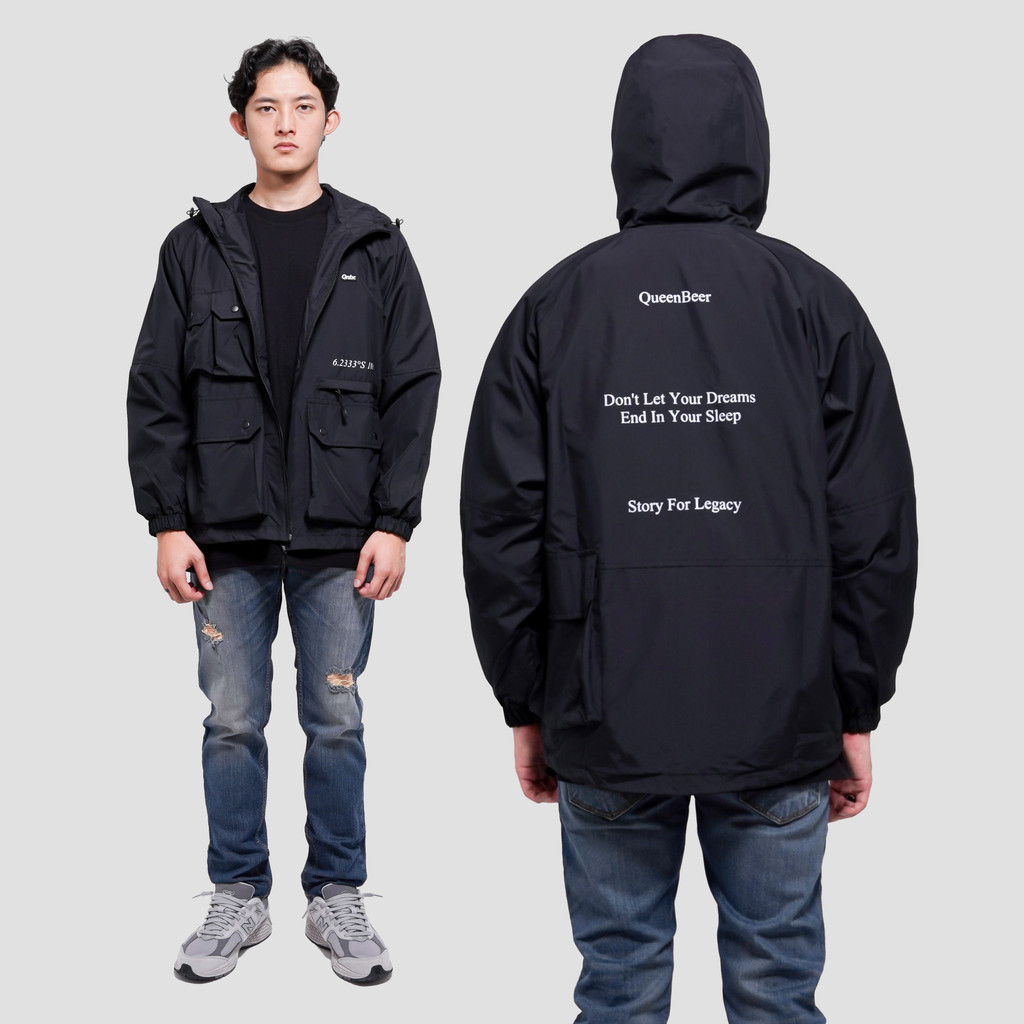 Queenbeer - Tracktop Jacket Gibbs Black