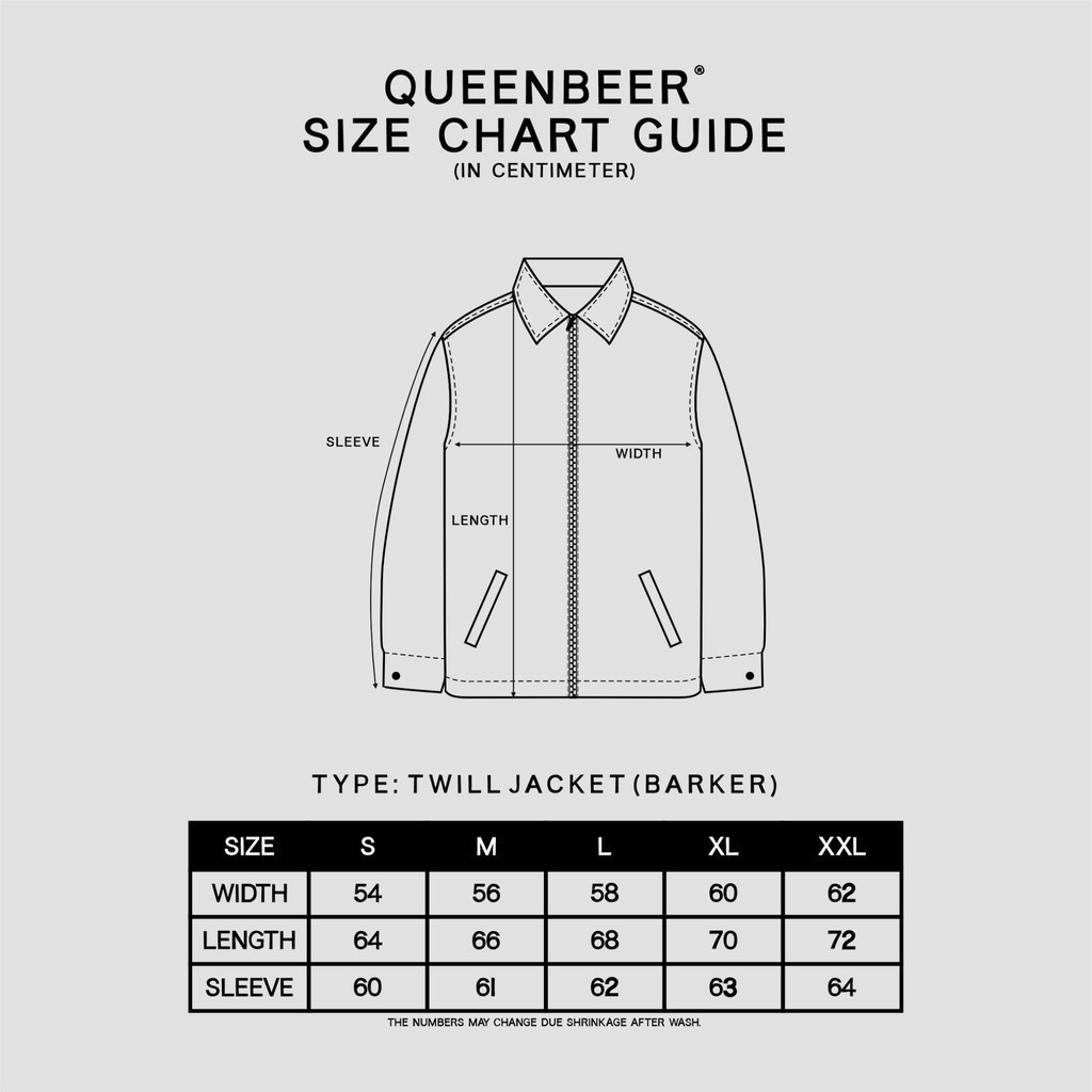 Queenbeer - Work Jacket Barker Black