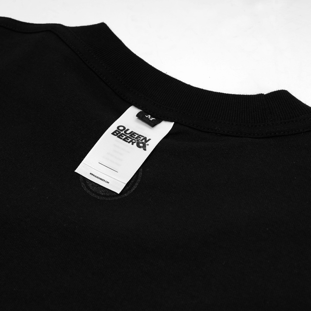 Queenbeer - Reversible T-shirt Raskal Black