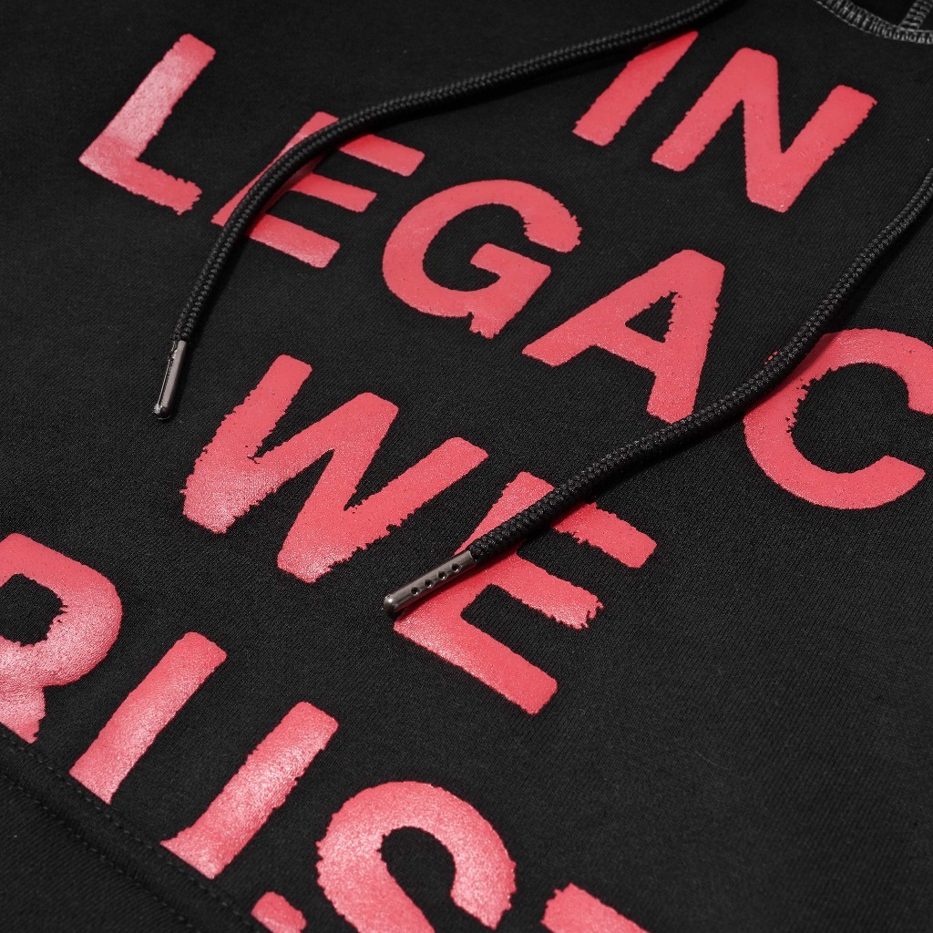 Queenbeer - Heavyweight Pullover Hoodie Ralph Black