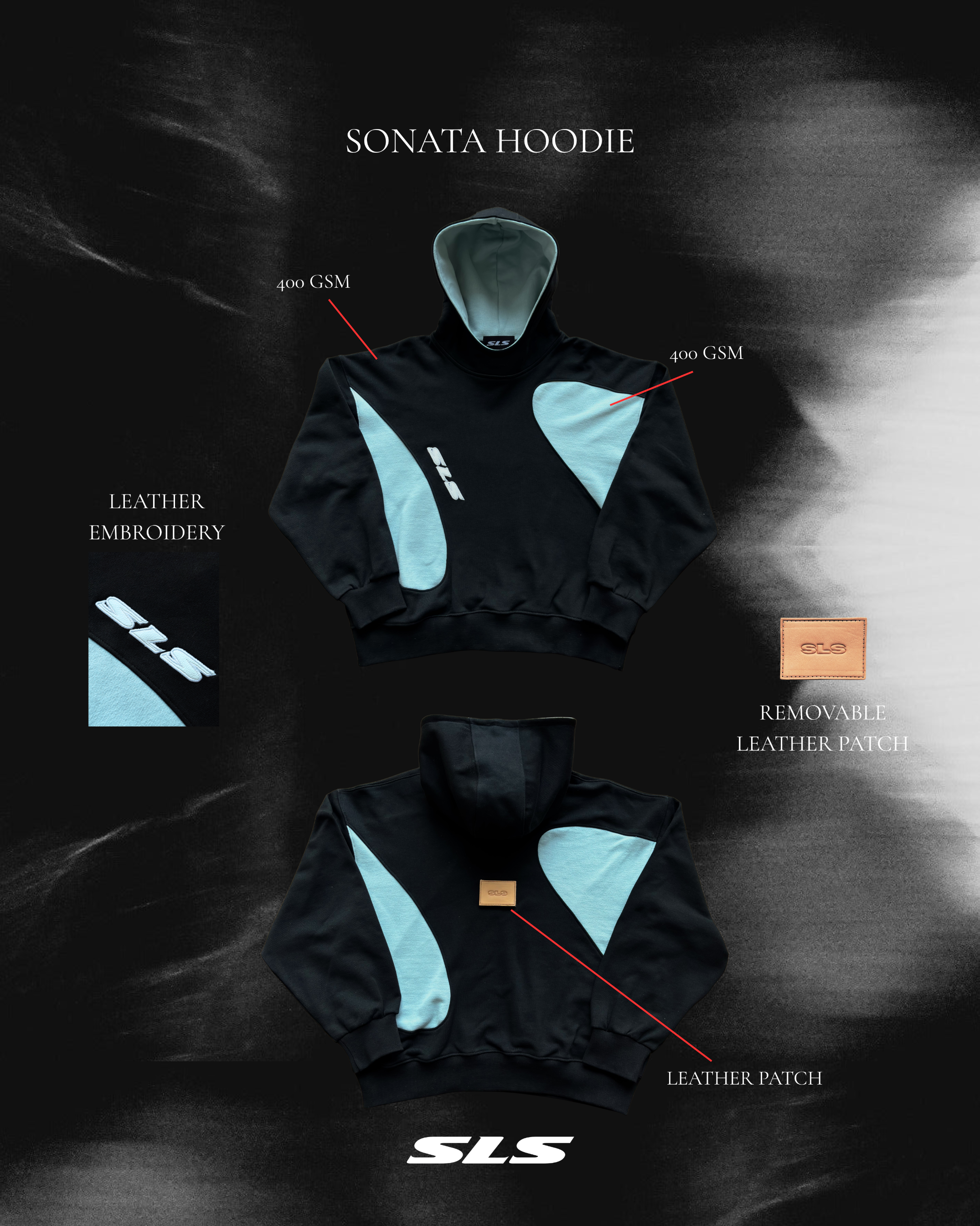 Sonata Hoodie Ice Blue 