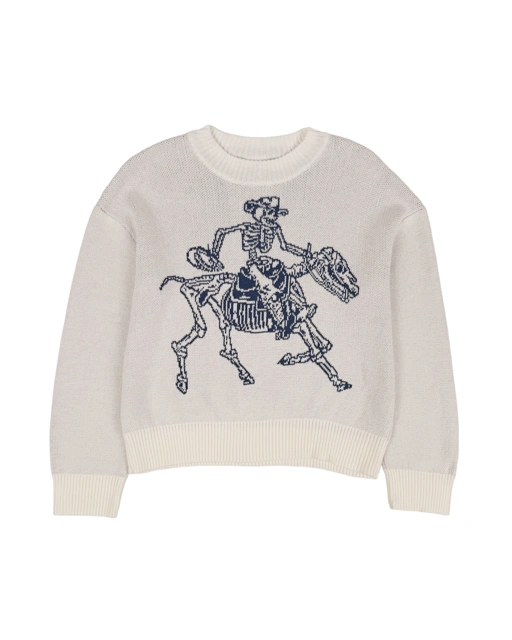Skeleton Cowboy Sueno Kids Knitwear