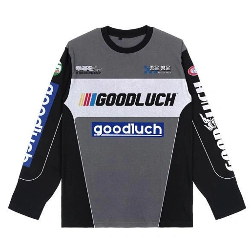 Goodluch "Retro Racing Group Black" Longsleeve