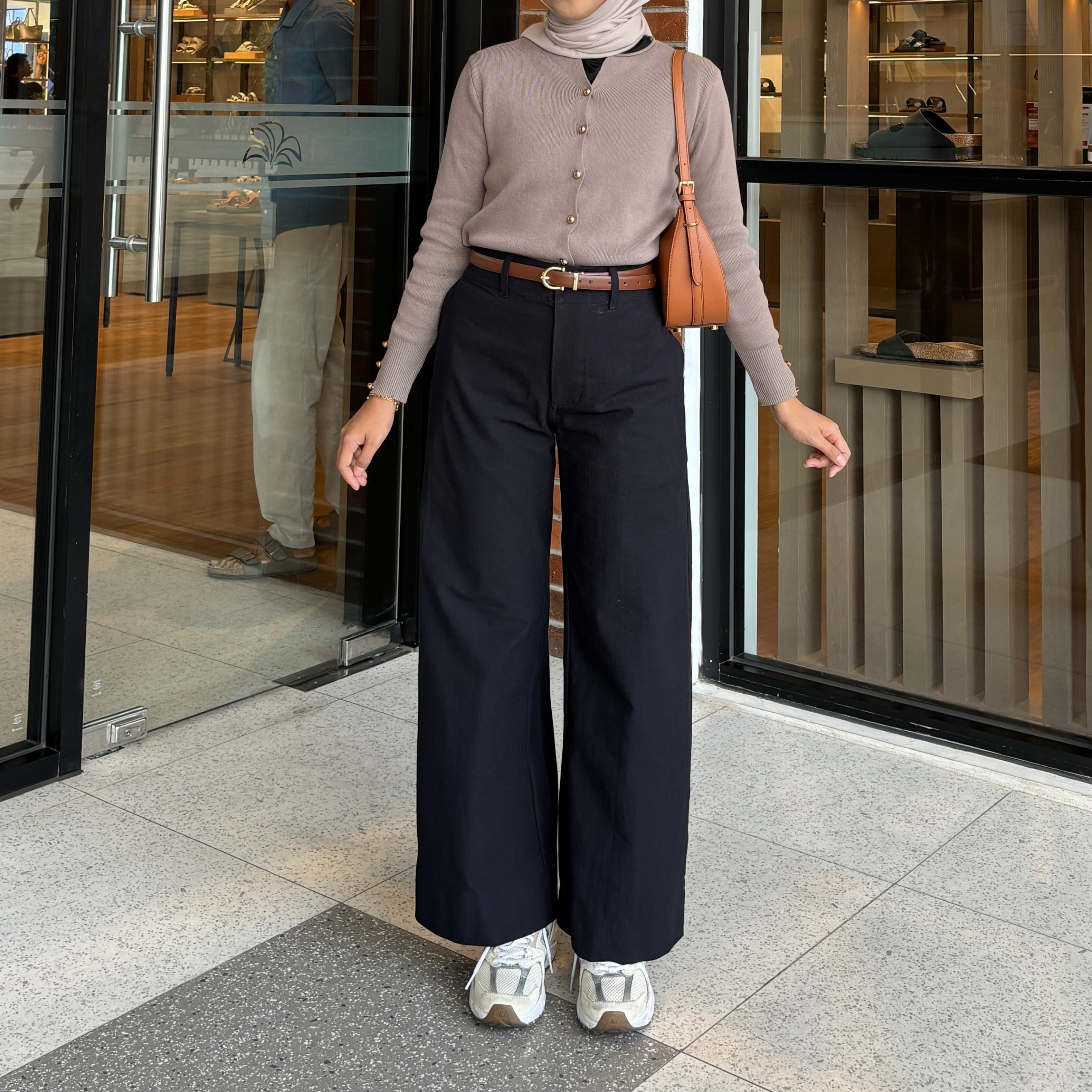 STRAIGHT PANTS - Simple Tapi Keren Celana Lurus Panjang Wanita