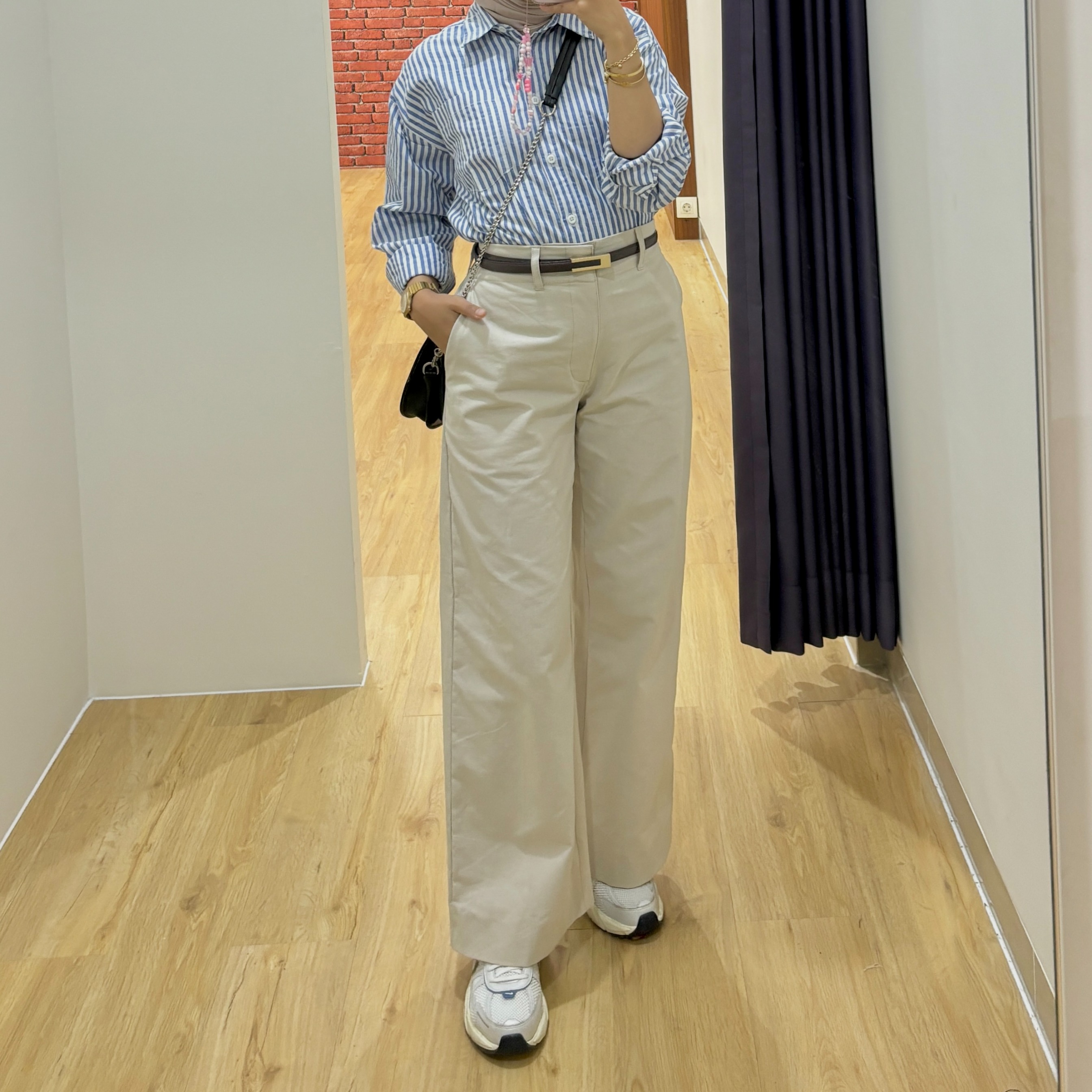 STRAIGHT PANTS - Simple Tapi Keren Celana Lurus Panjang Wanita