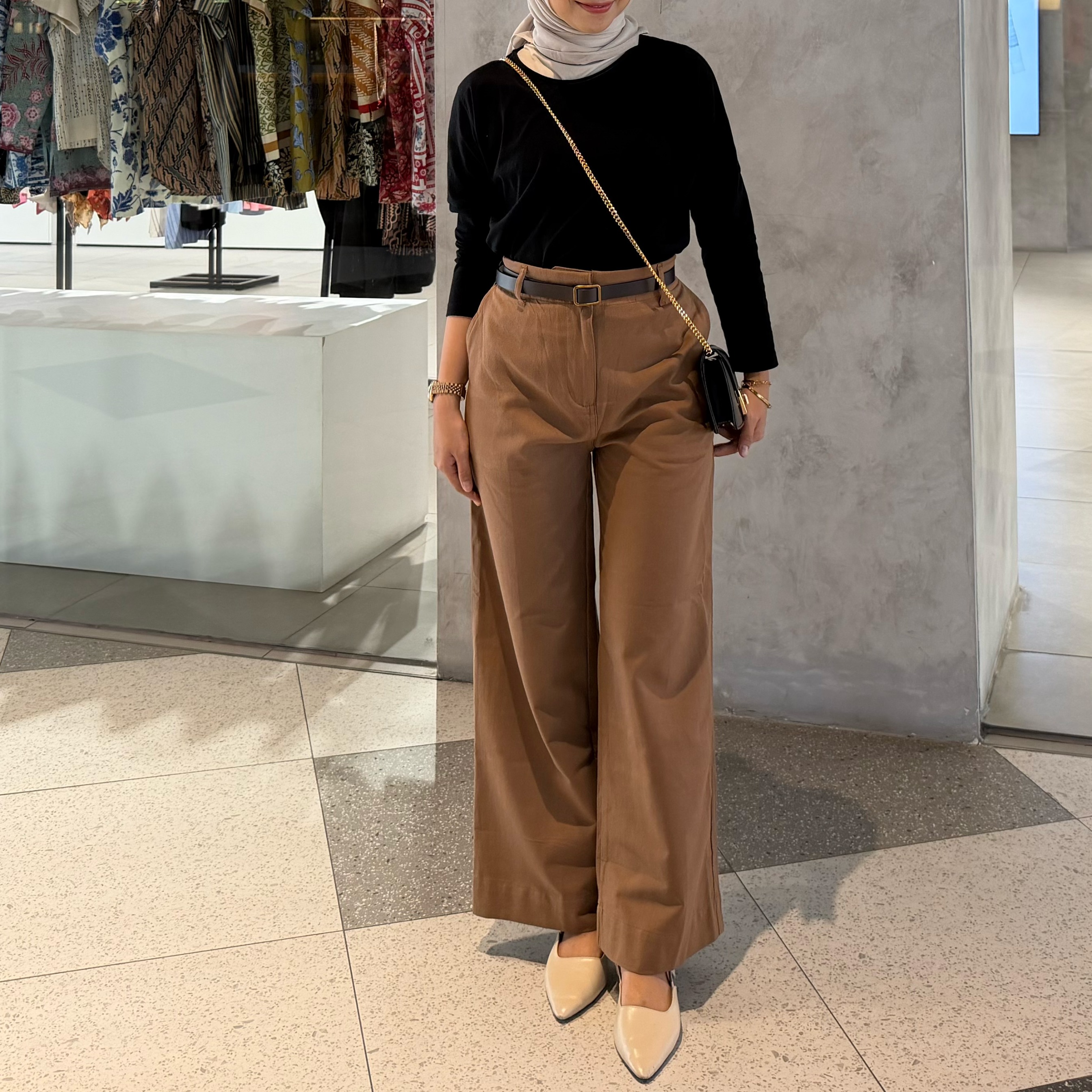 STRAIGHT PANTS - Simple Tapi Keren Celana Lurus Panjang Wanita