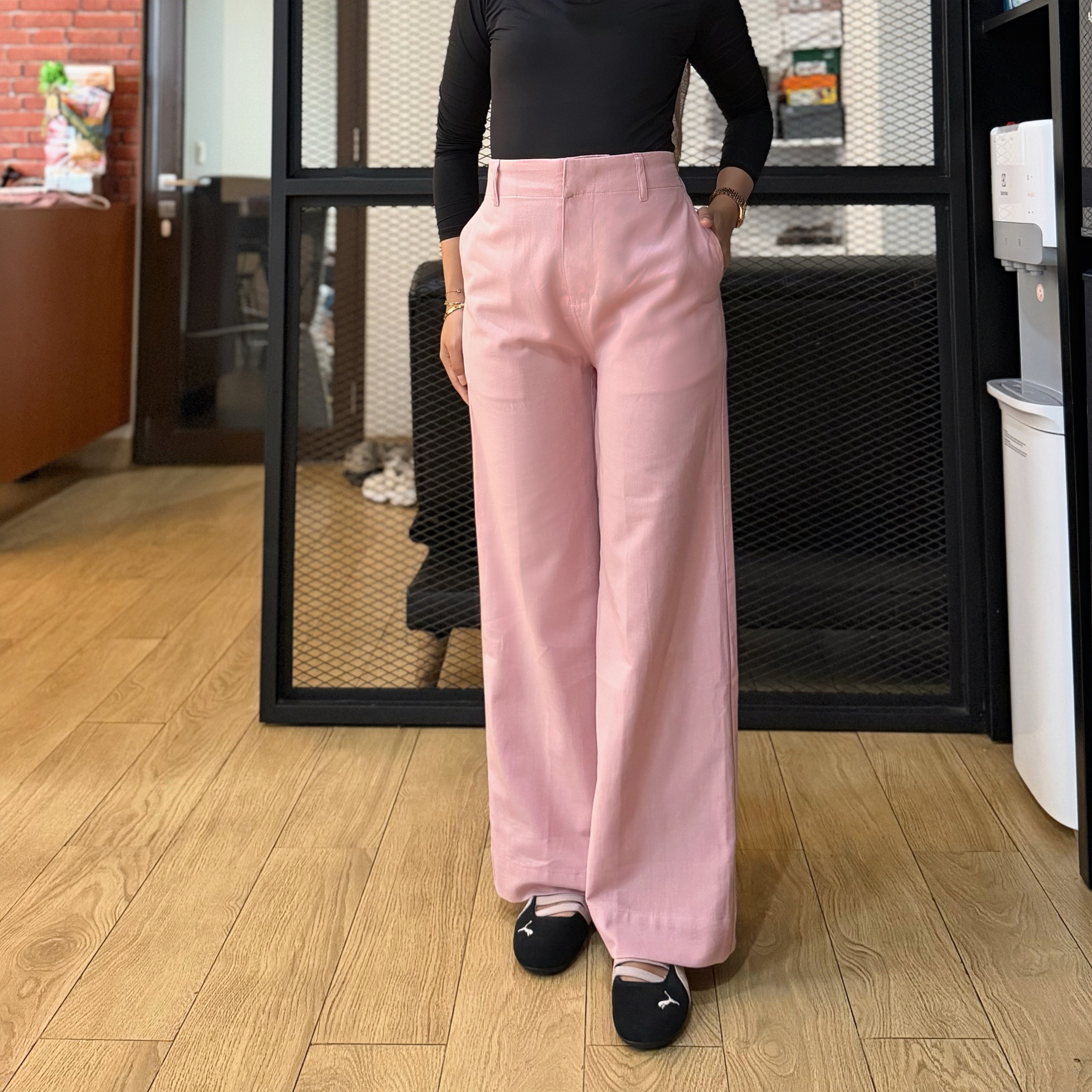 STRAIGHT PANTS - Simple Tapi Keren Celana Lurus Panjang Wanita