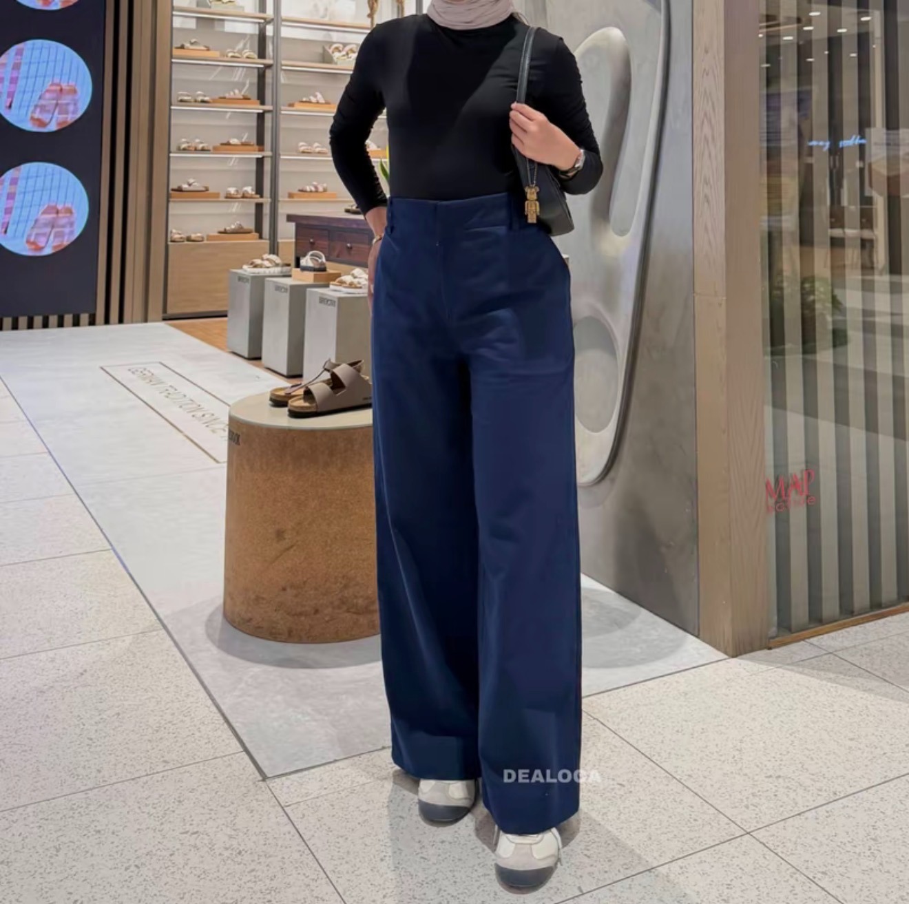 STRAIGHT PANTS - Simple Tapi Keren Celana Lurus Panjang Wanita