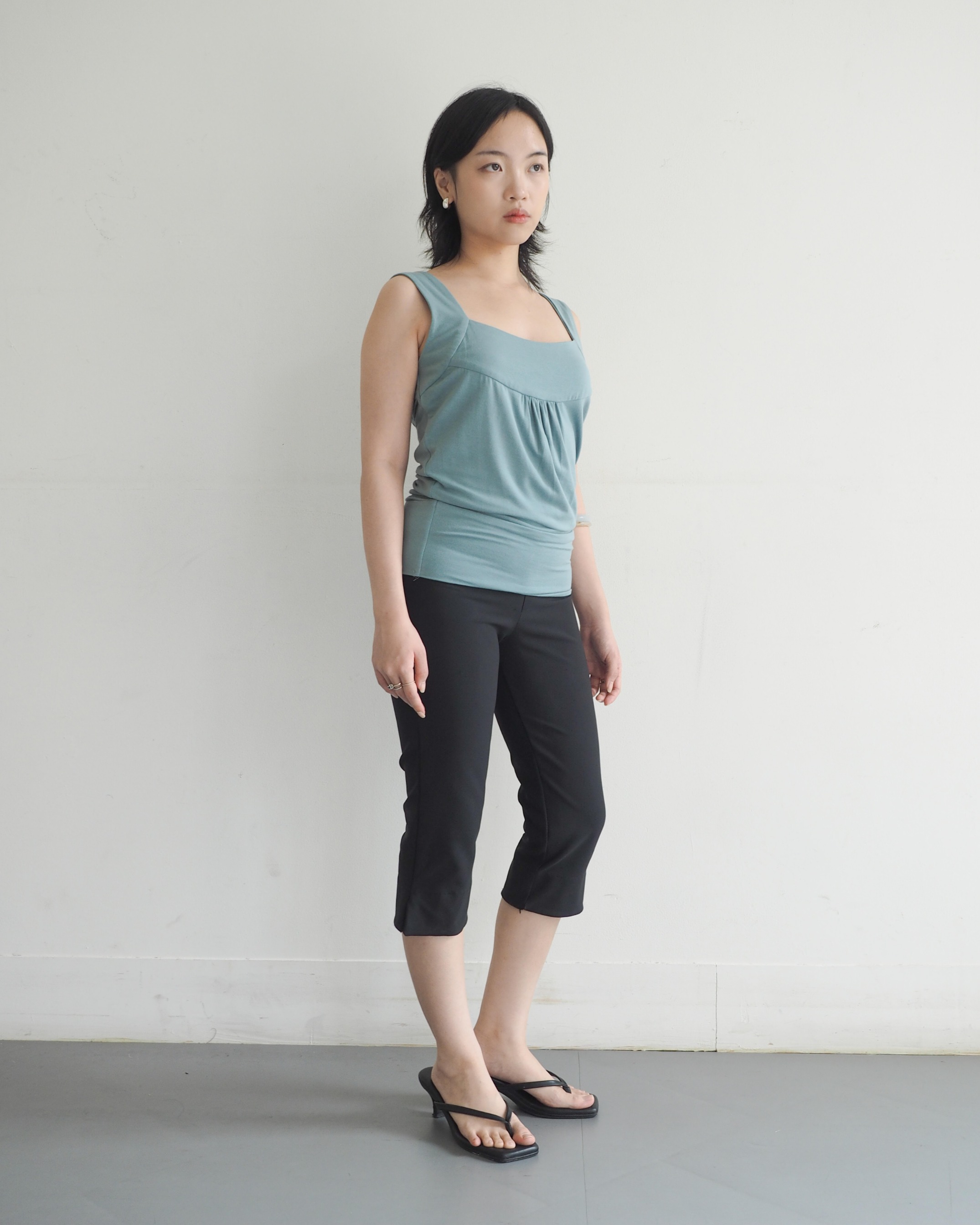 MIA TOP - SEAFOAM GREEN