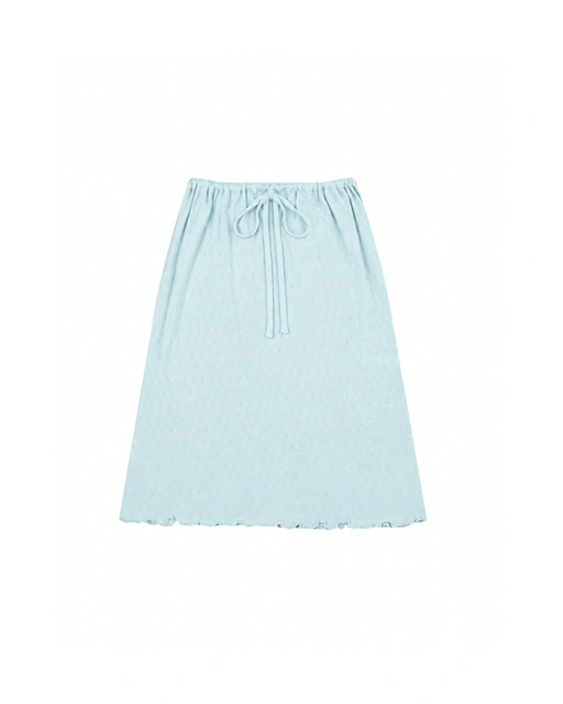 DRAWSTRING SKIRT - MINT