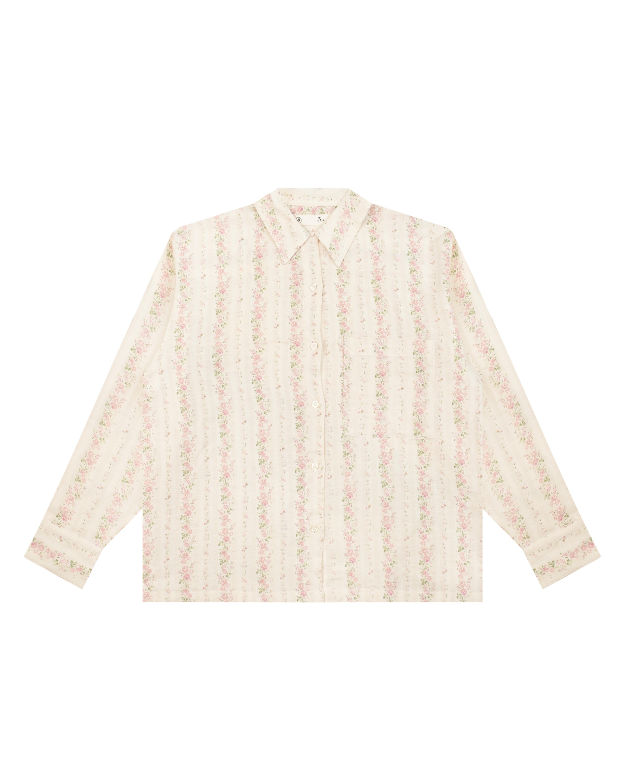 NAINAI SHIRT - PINK FLORAL