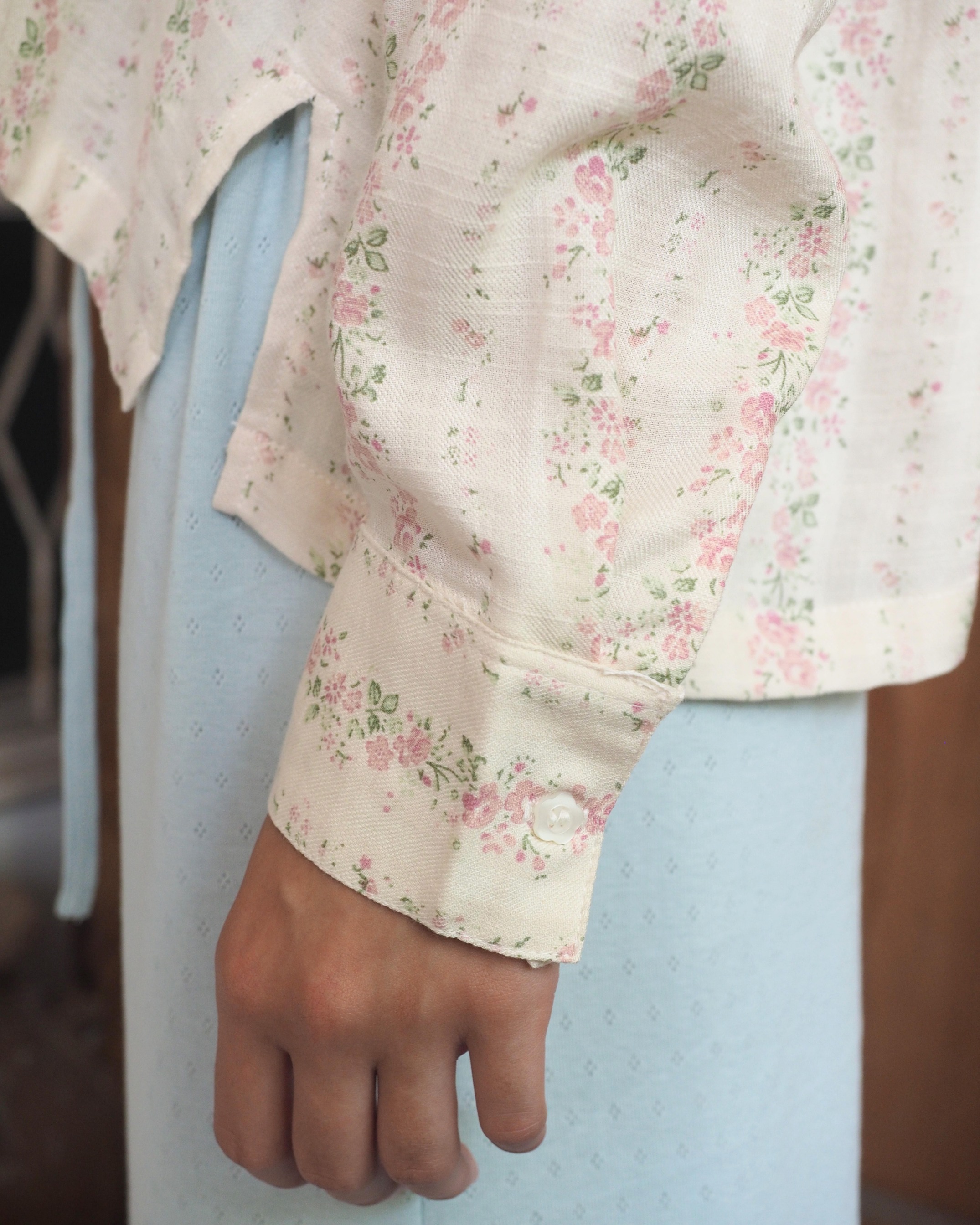 NAINAI SHIRT - PINK FLORAL