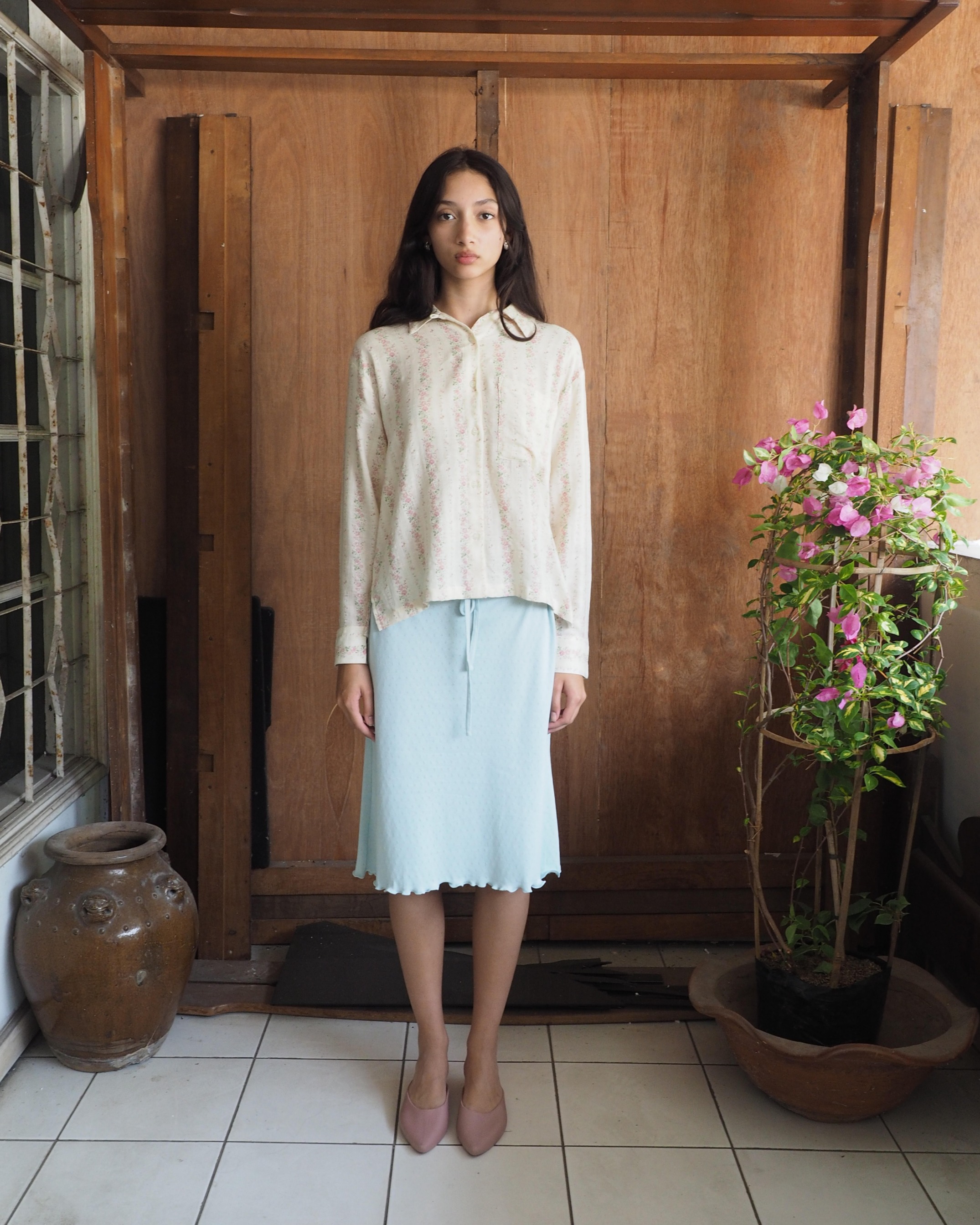 NAINAI SHIRT - PINK FLORAL