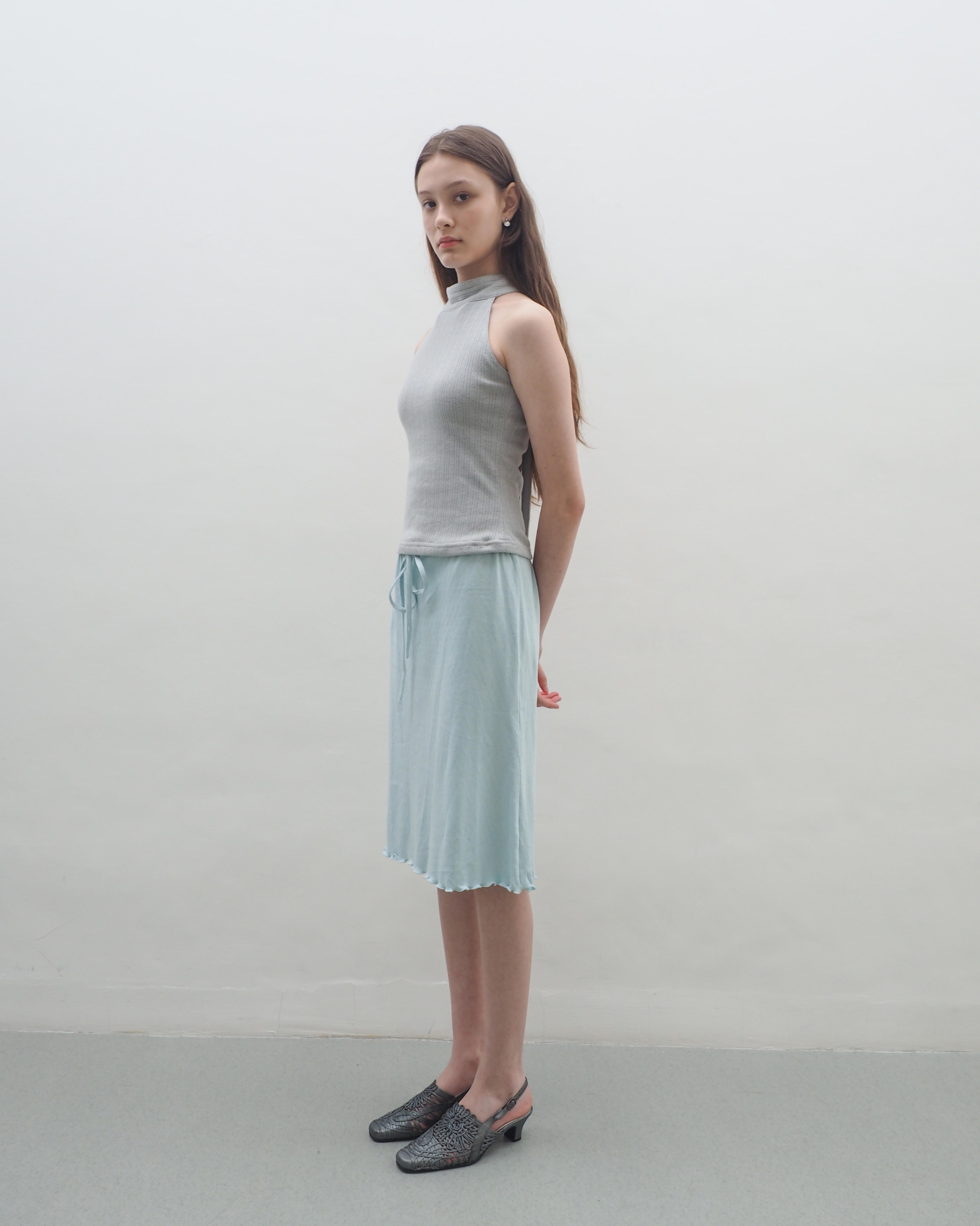 MARIANNE TOP - GRAY