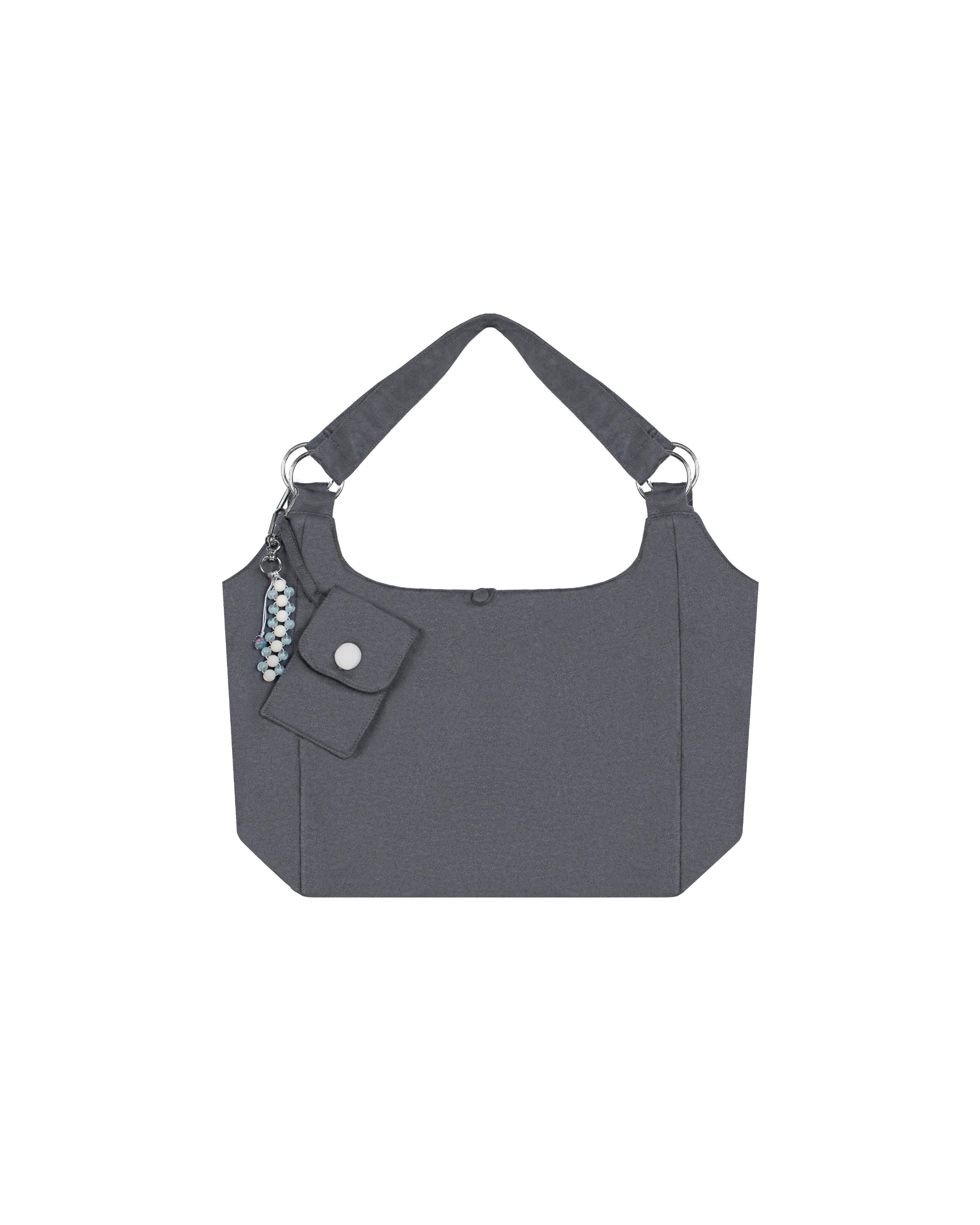 REVERSIBLE CLEMENTINE BAG - DARK GRAY