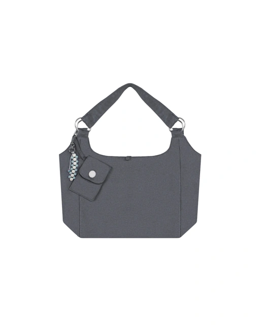REVERSIBLE CLEMENTINE BAG - DARK GRAY