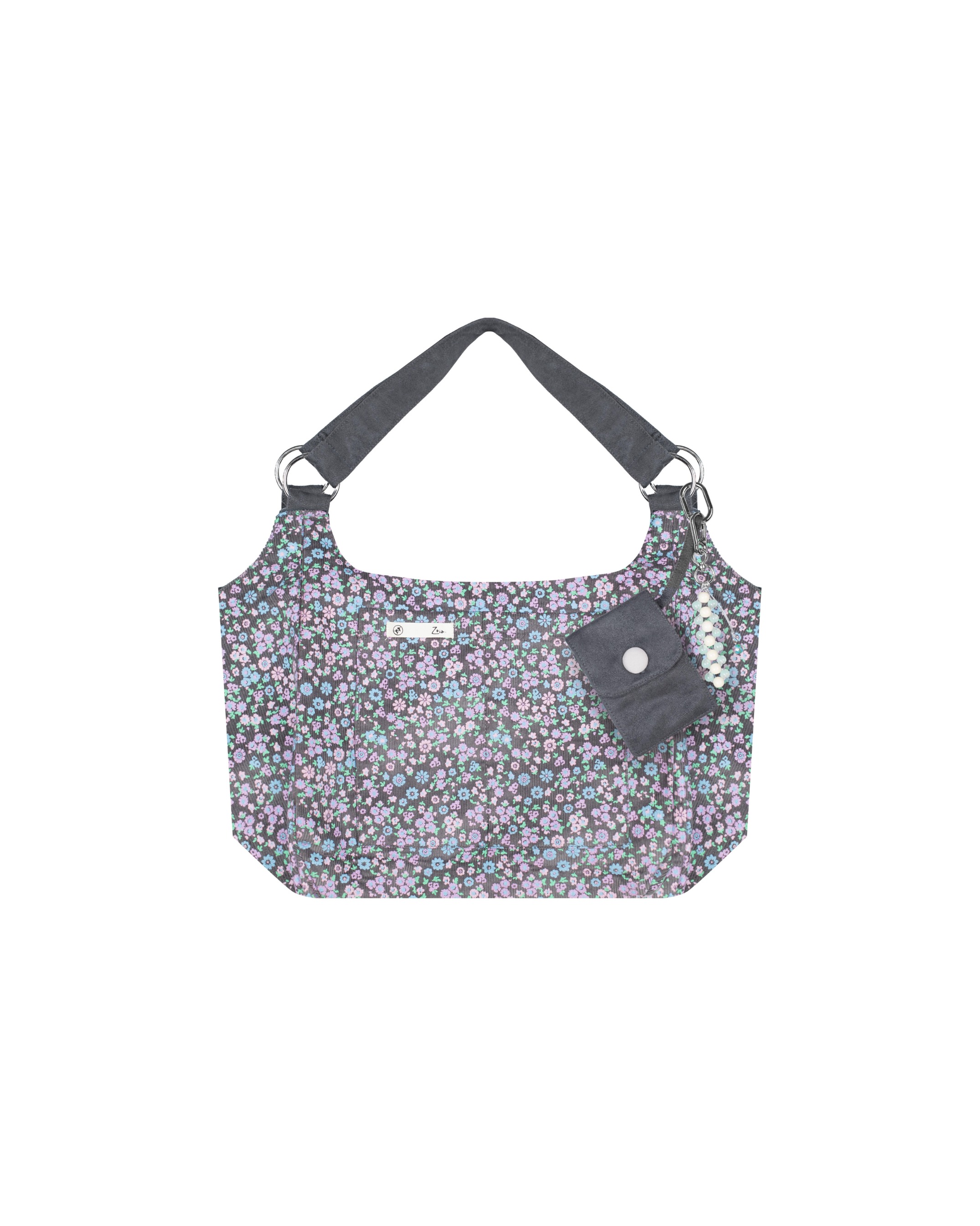 REVERSIBLE CLEMENTINE BAG - DARK GRAY