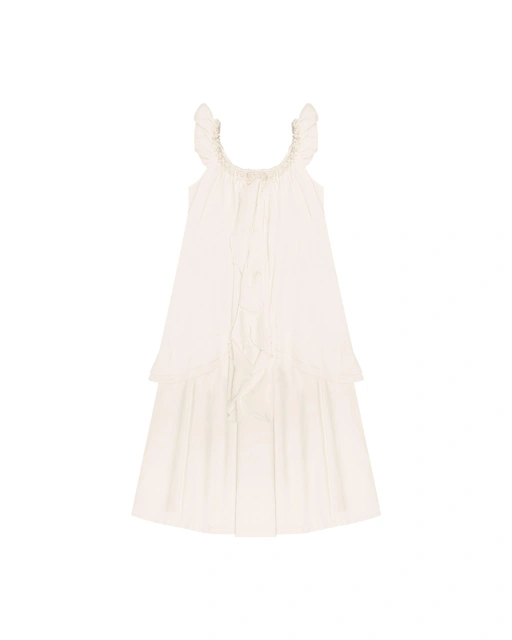 ROSALIE DRESS - IVORY