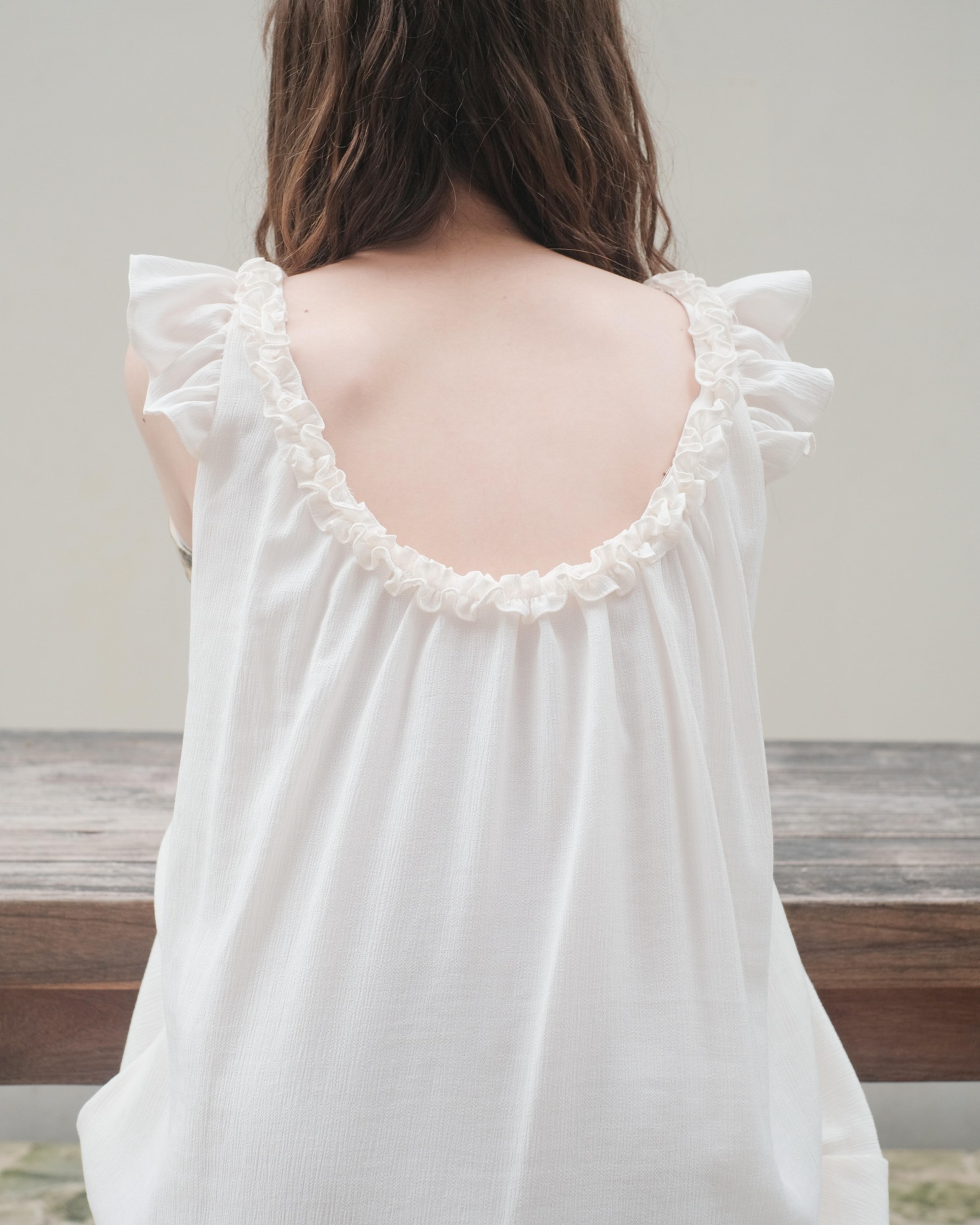 ROSALIE DRESS - IVORY
