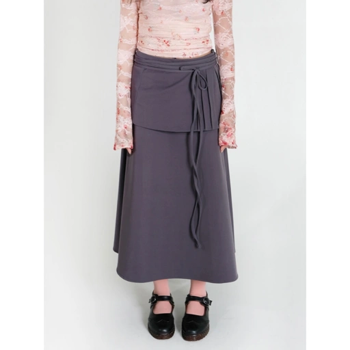 Image of Zoia - Jax Skirt in Grey