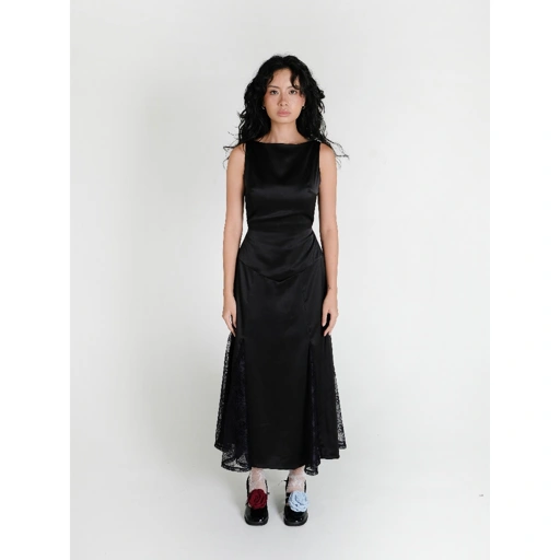 Image of Zoia - Aoki Dress in Black