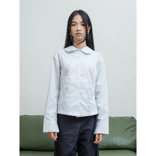 Image of Zoia - Margina Shirt in Blue