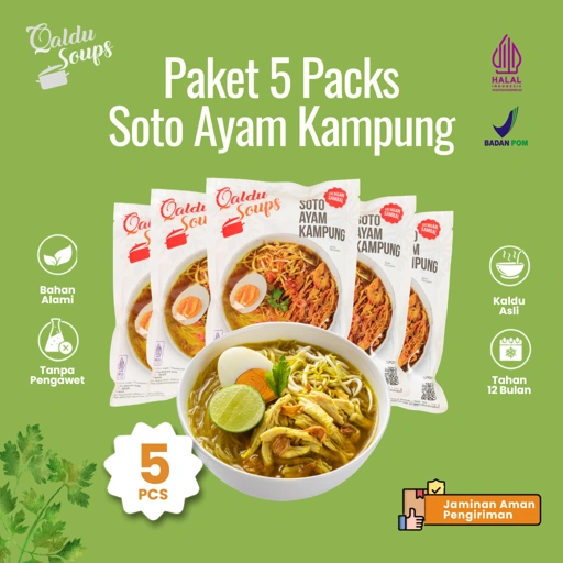 Image of Paket 5 packs Soto Ayam Kampung