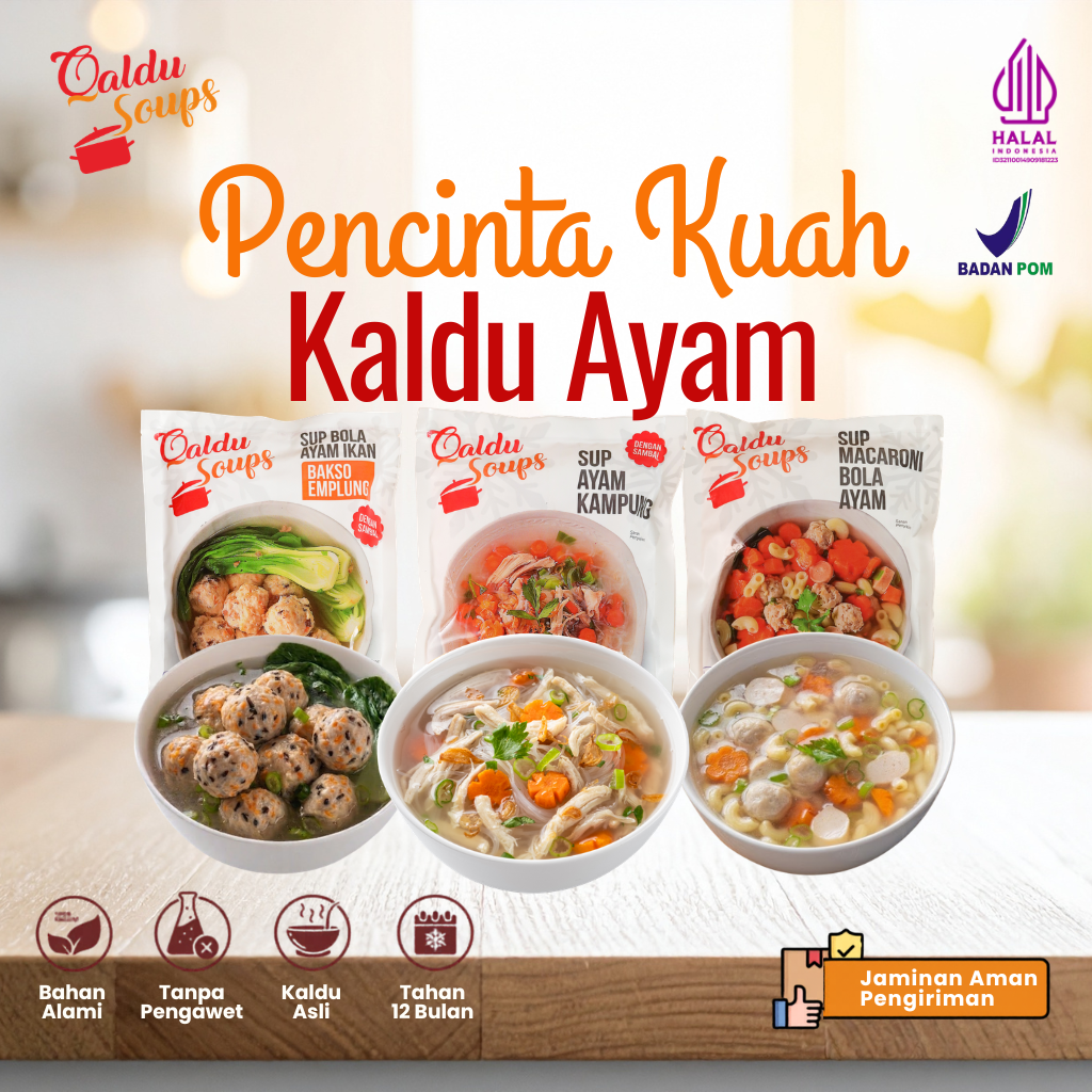 Paket Kuah Kaldu Ayam