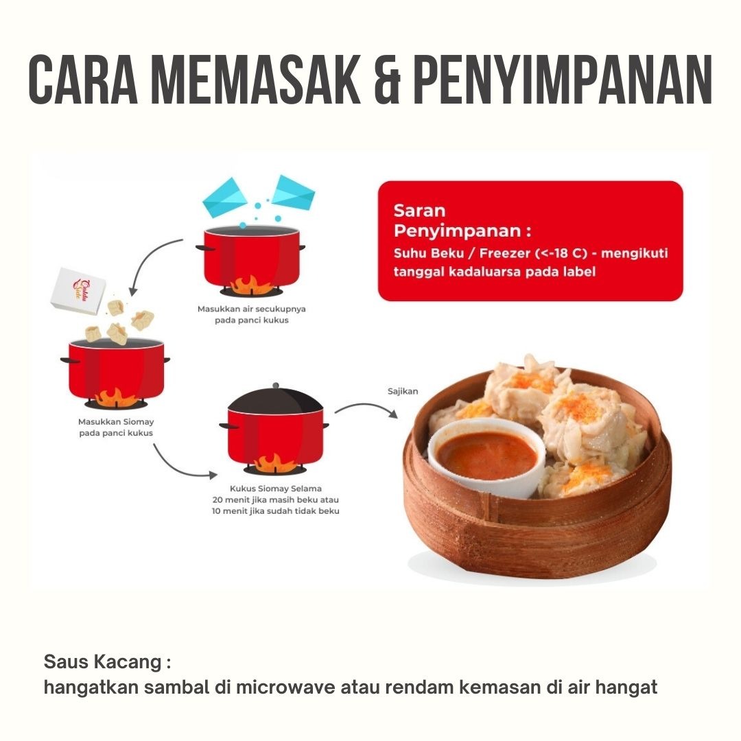 Siomay Saus Kacang