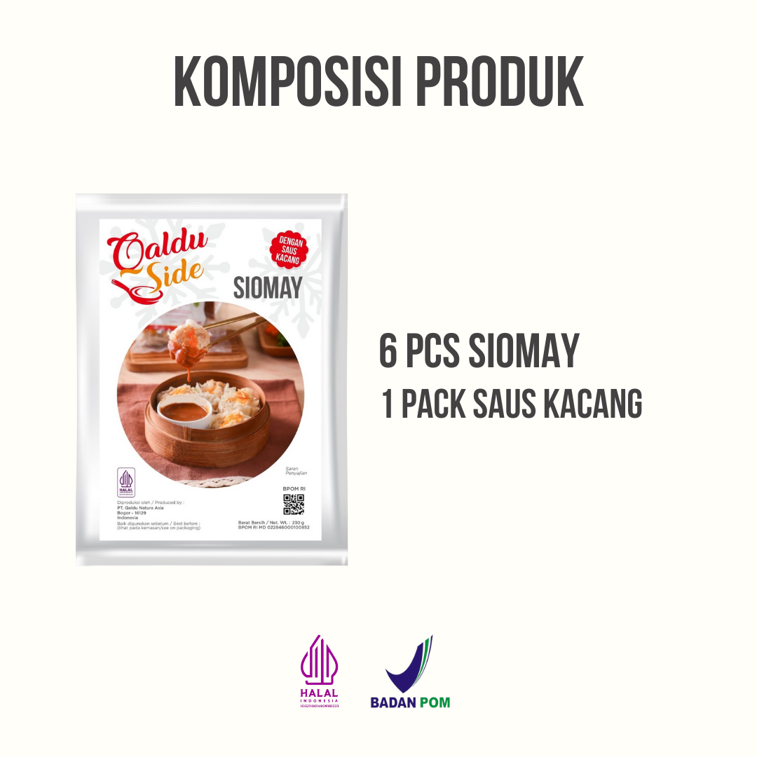 Siomay Saus Kacang