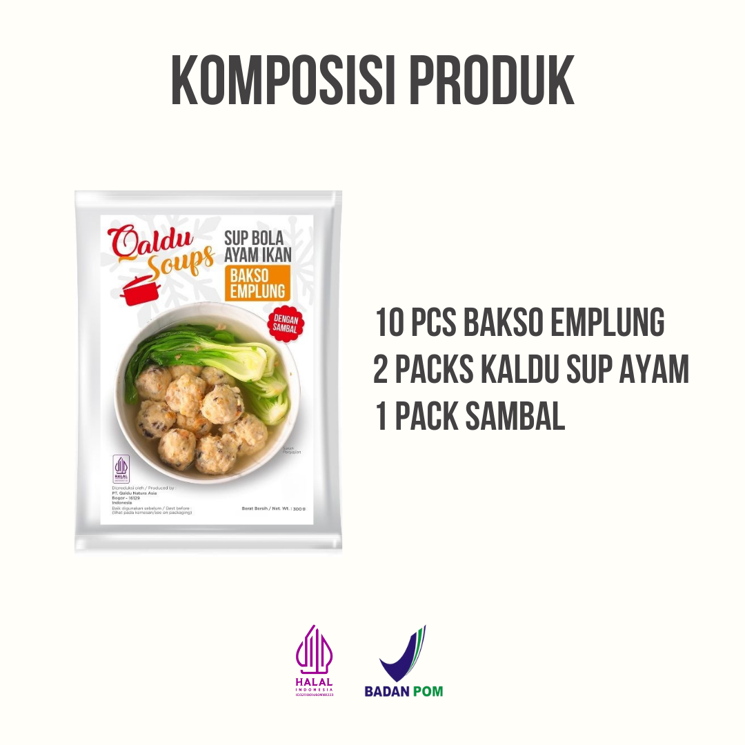 Sup Bakso Emplung (Bakso Lohua)