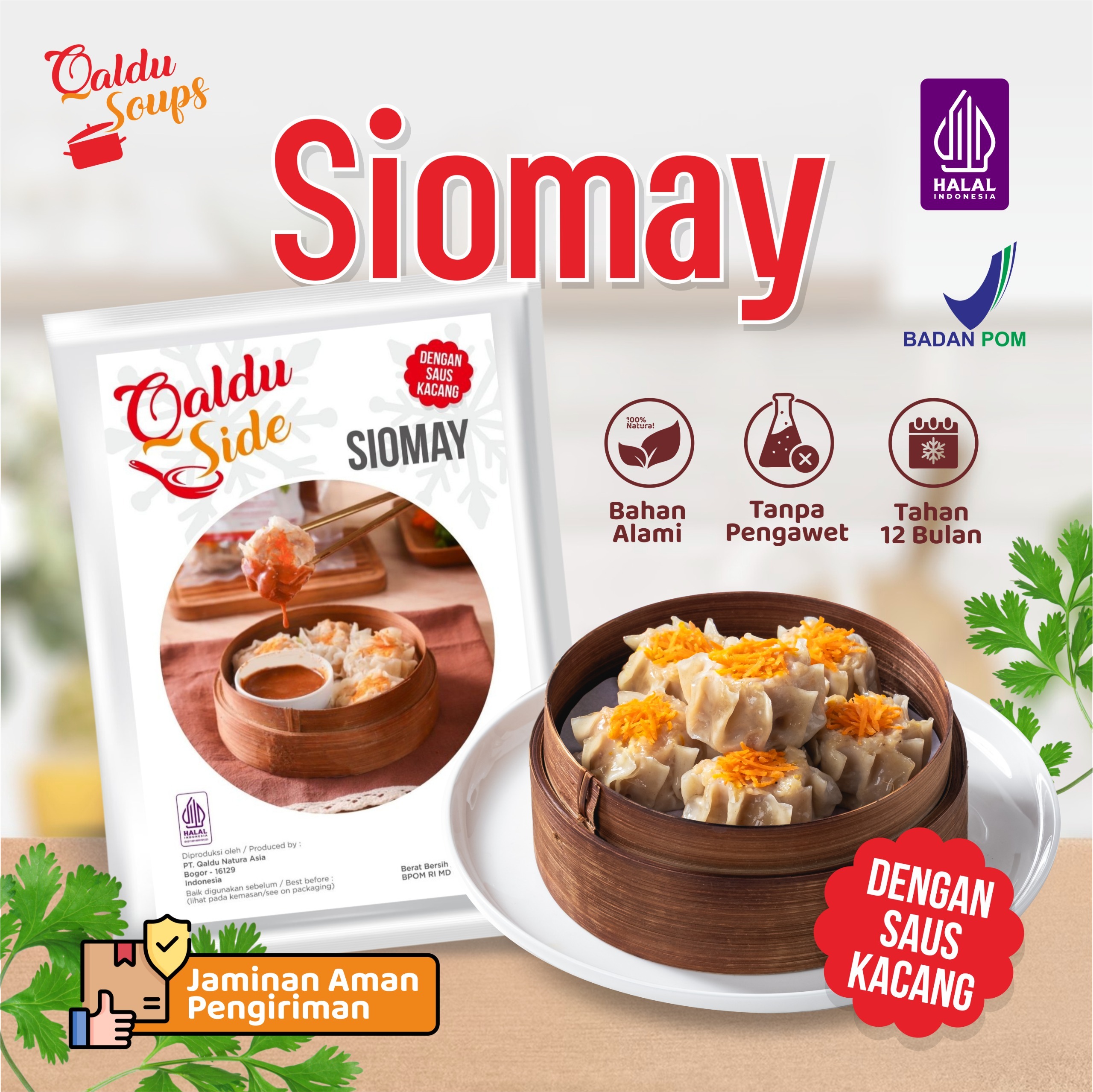 Siomay Saus Kacang