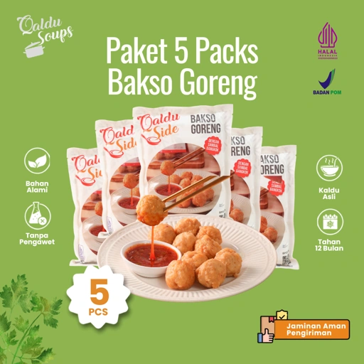 Image of Paket 5 packs Bakso Goreng