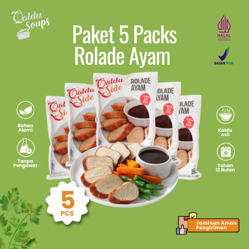 Image of Paket 5 packs Rolade Ayam