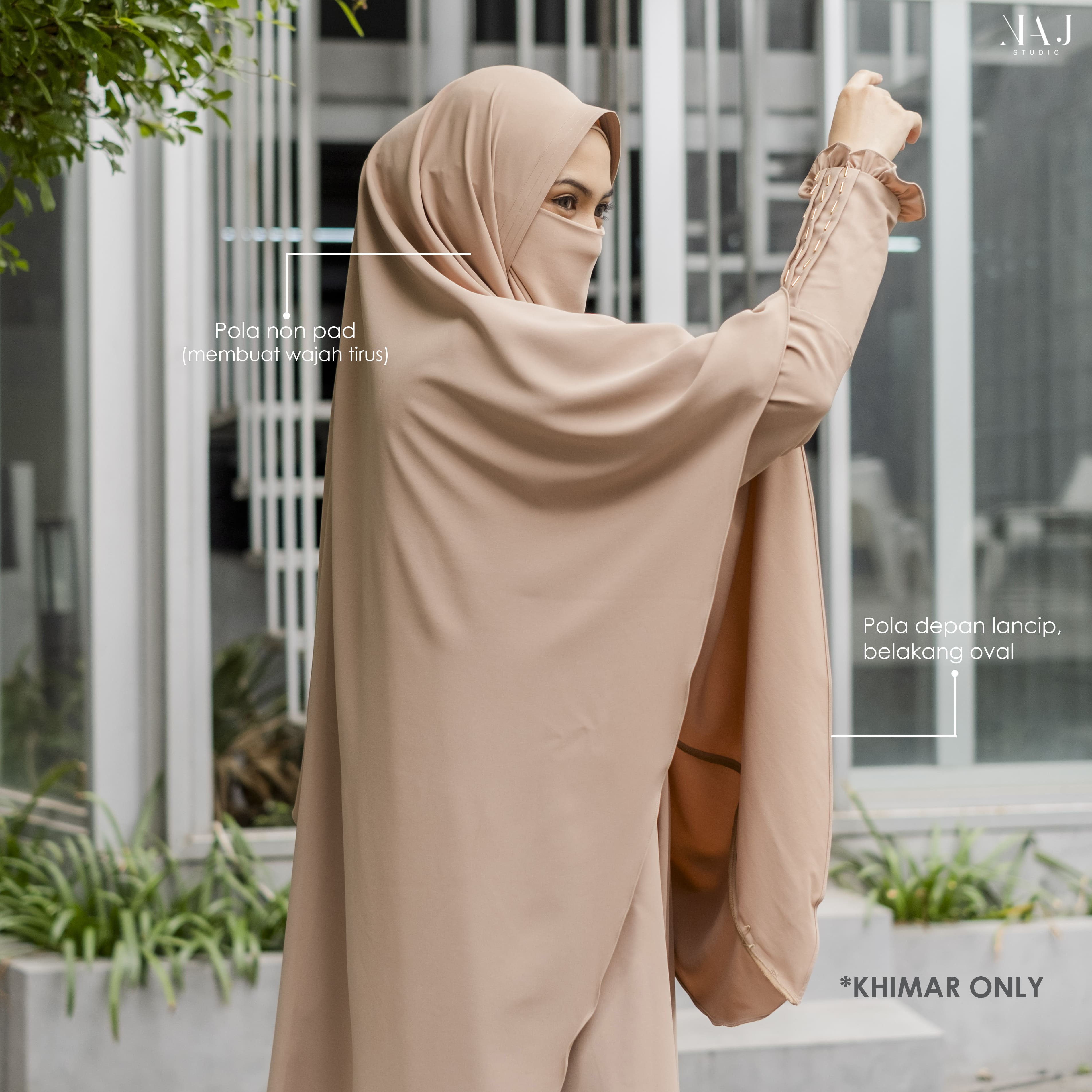 NAJ - Aiza Khimar Seamless