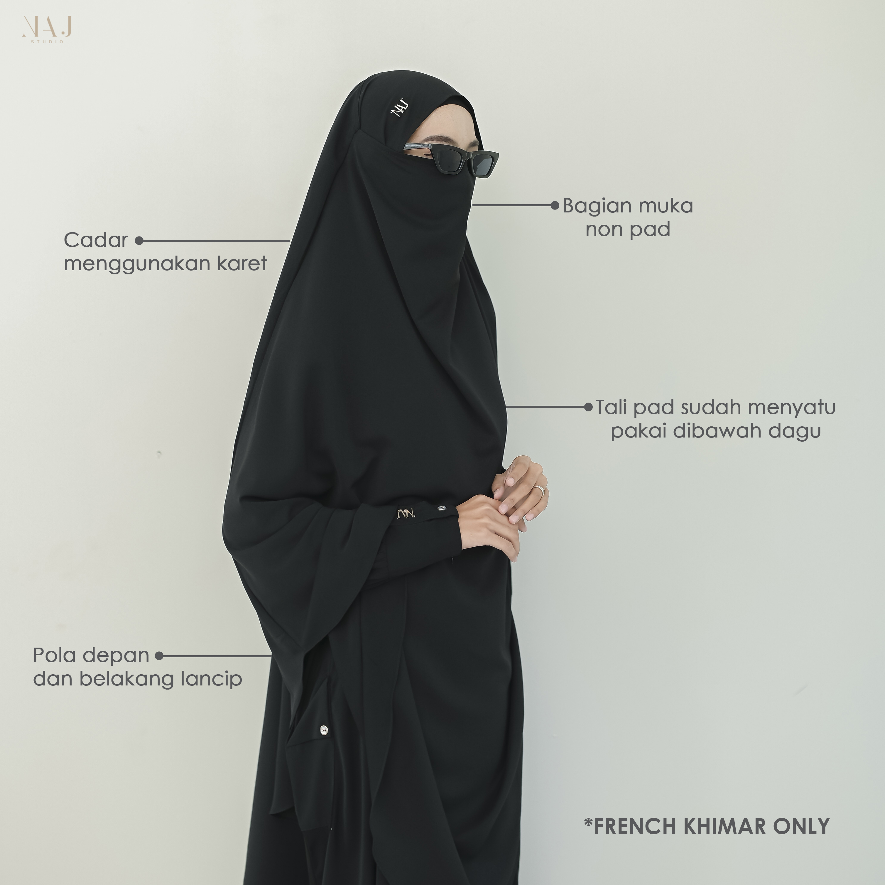 NAJ - Origami French Khimar