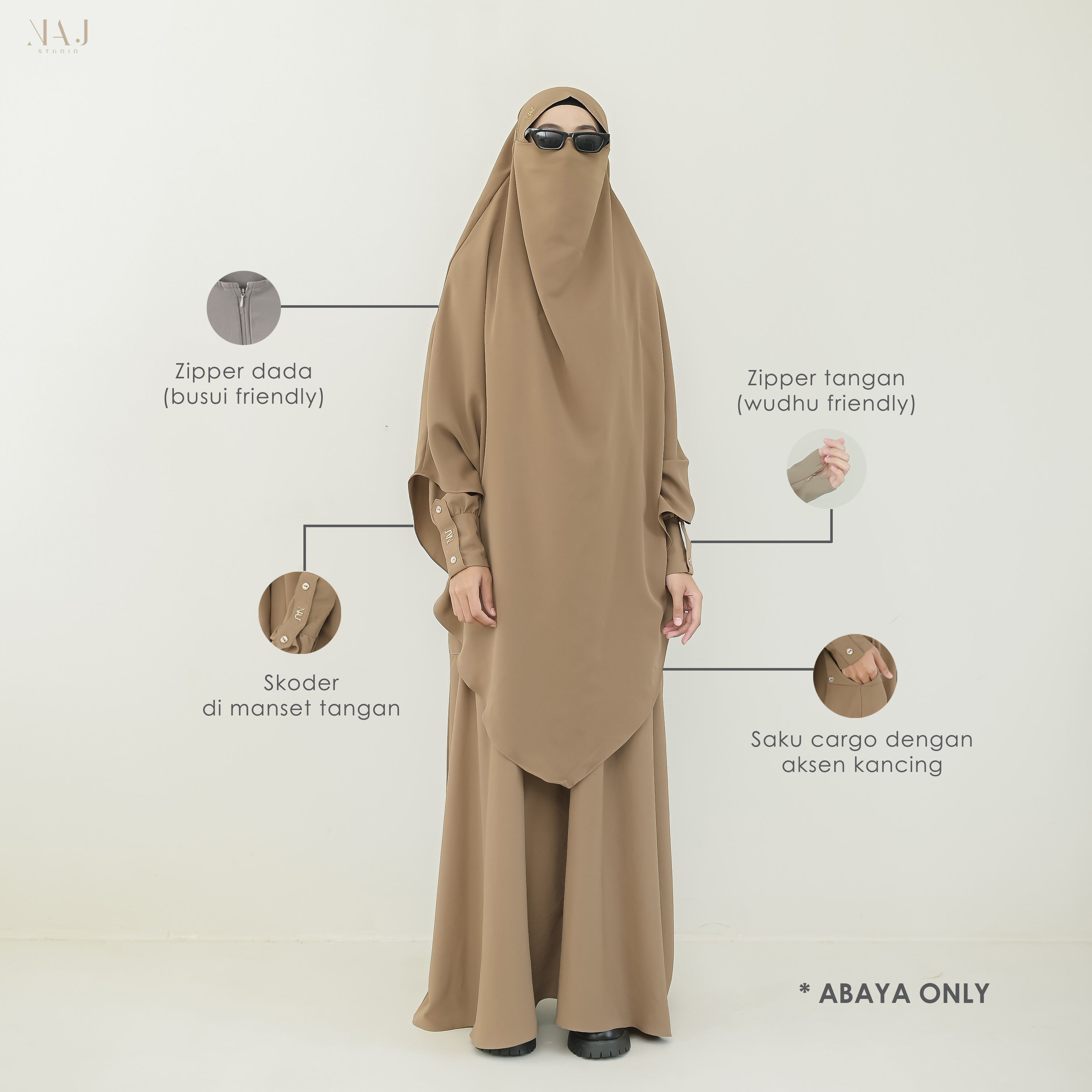 NAJ - Origami Abaya
