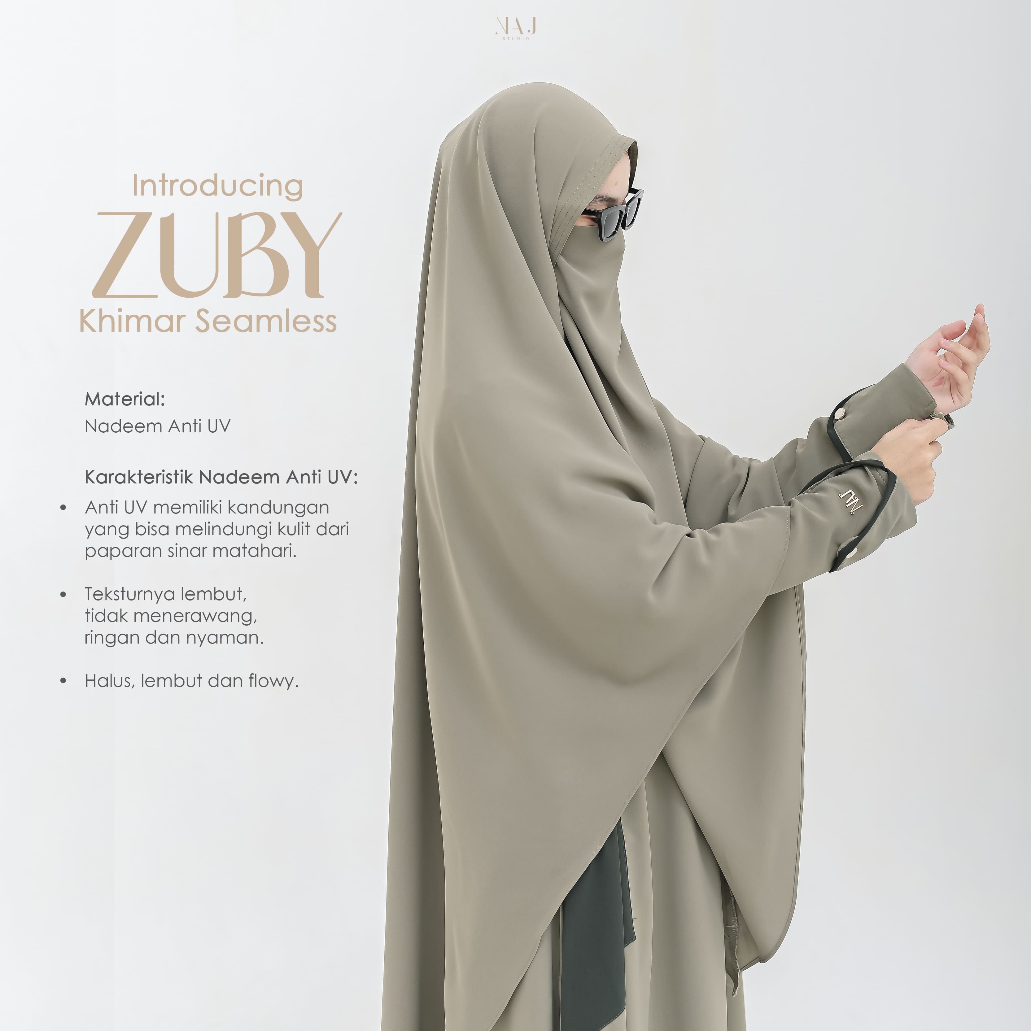 NAJ - Zuby Khimar Seamless