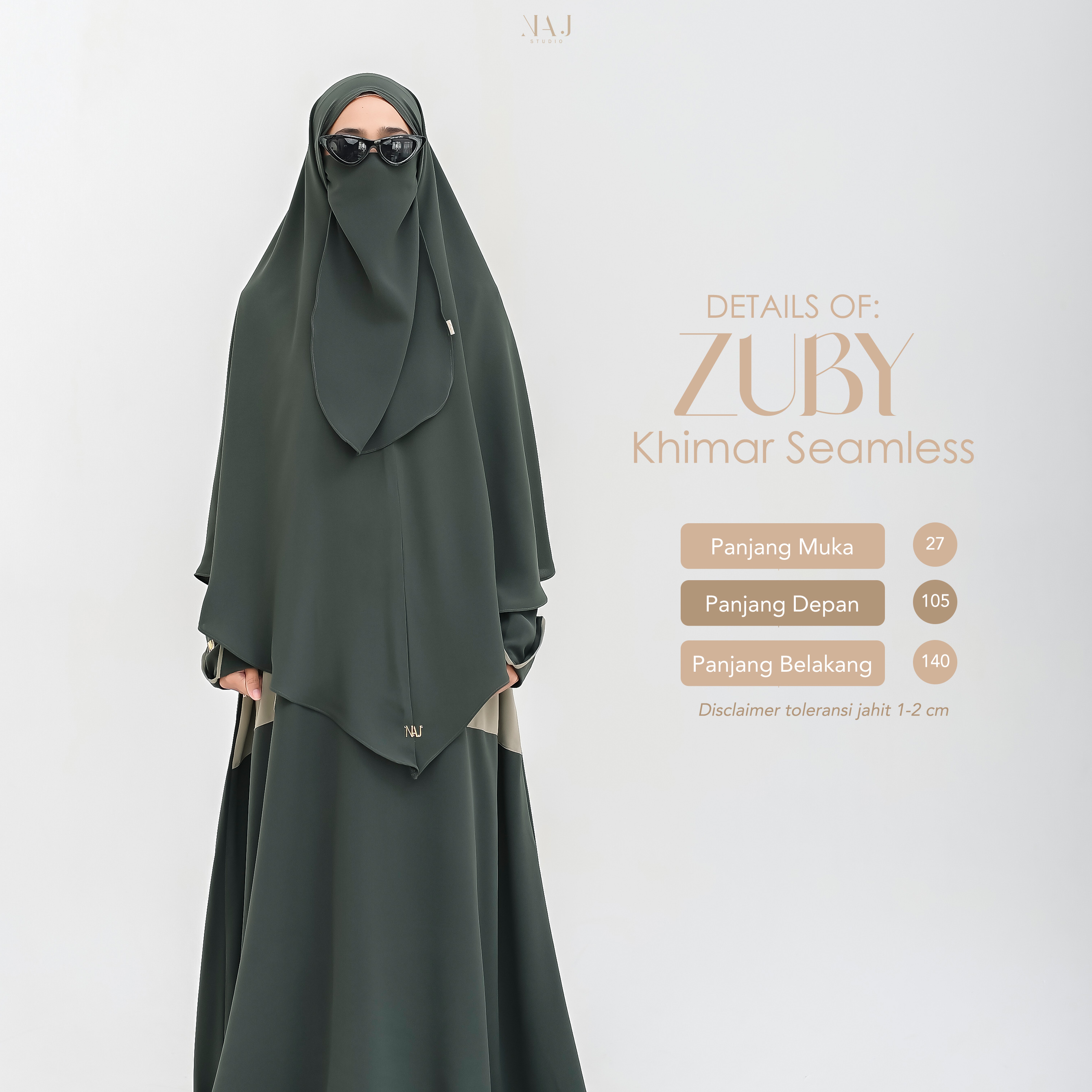 NAJ - Zuby Khimar Seamless