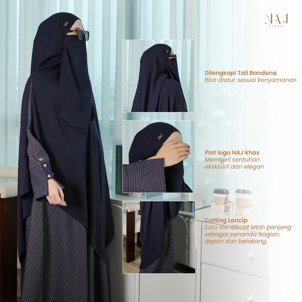 NAJ - Yuna Pashmina Bandana