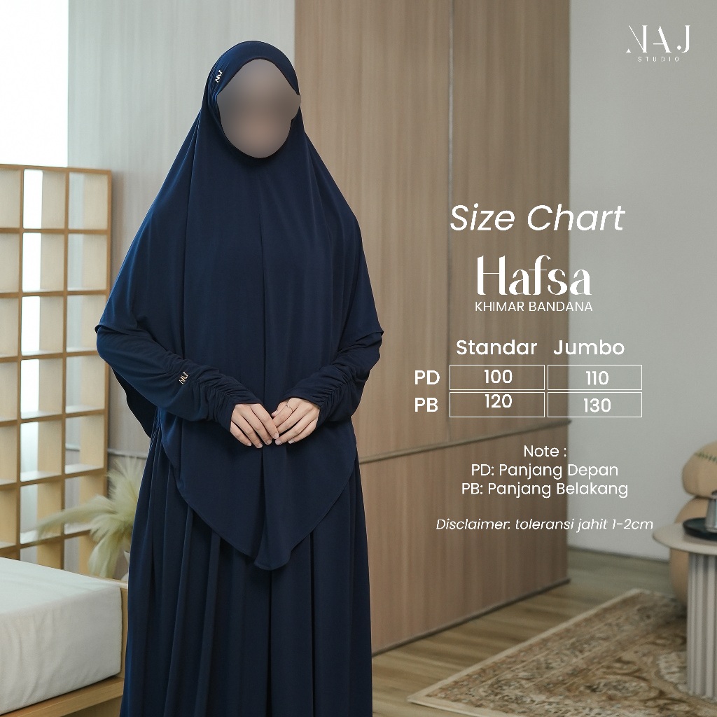 NAJ - Hafsa Khimar Bandana