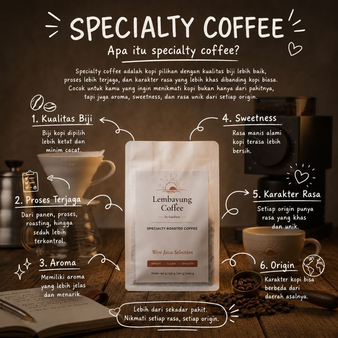 Puntang Black Honey Mossto | Biji Kopi Arabika Specialty Dark Honey Fruity Syrupy Complex - Lembayung Coffee