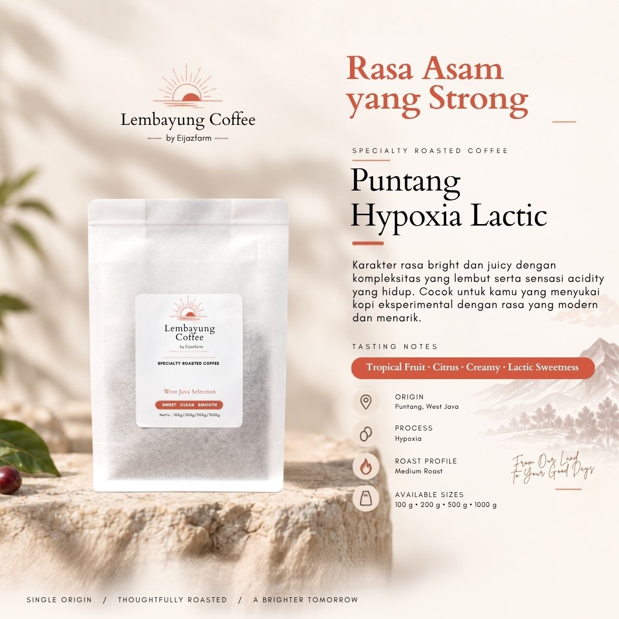 Puntang Hypoxia Lactic Berry Grape Banana Prune Caramel Specialty Coffee