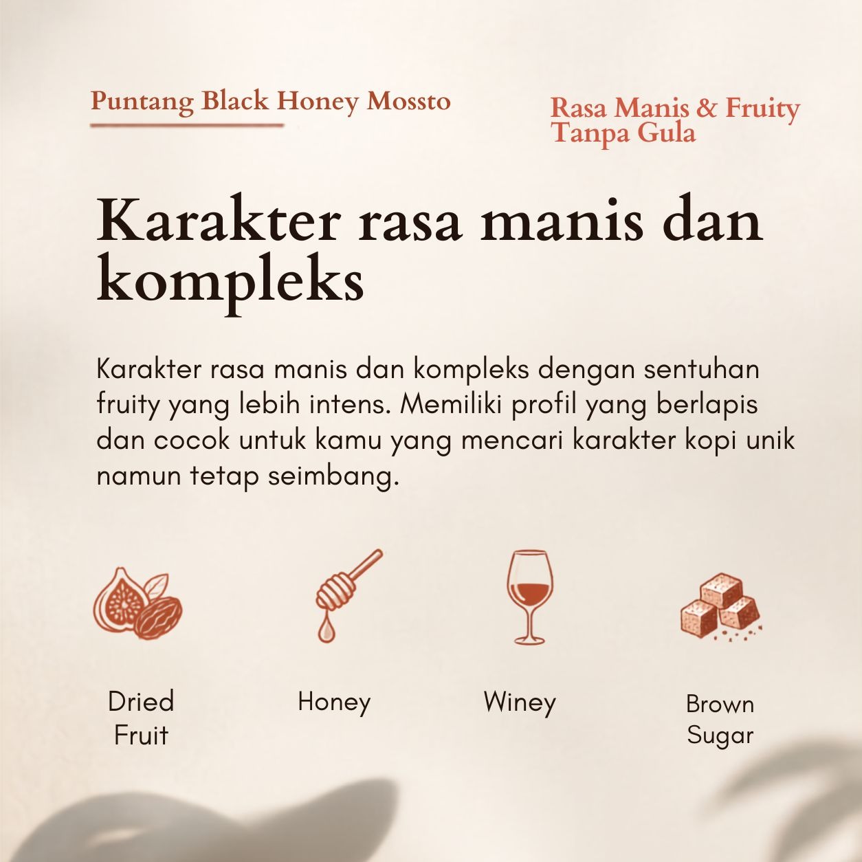 Puntang Black Honey Mossto | Biji Kopi Arabika Specialty Dark Honey Fruity Syrupy Complex - Lembayung Coffee