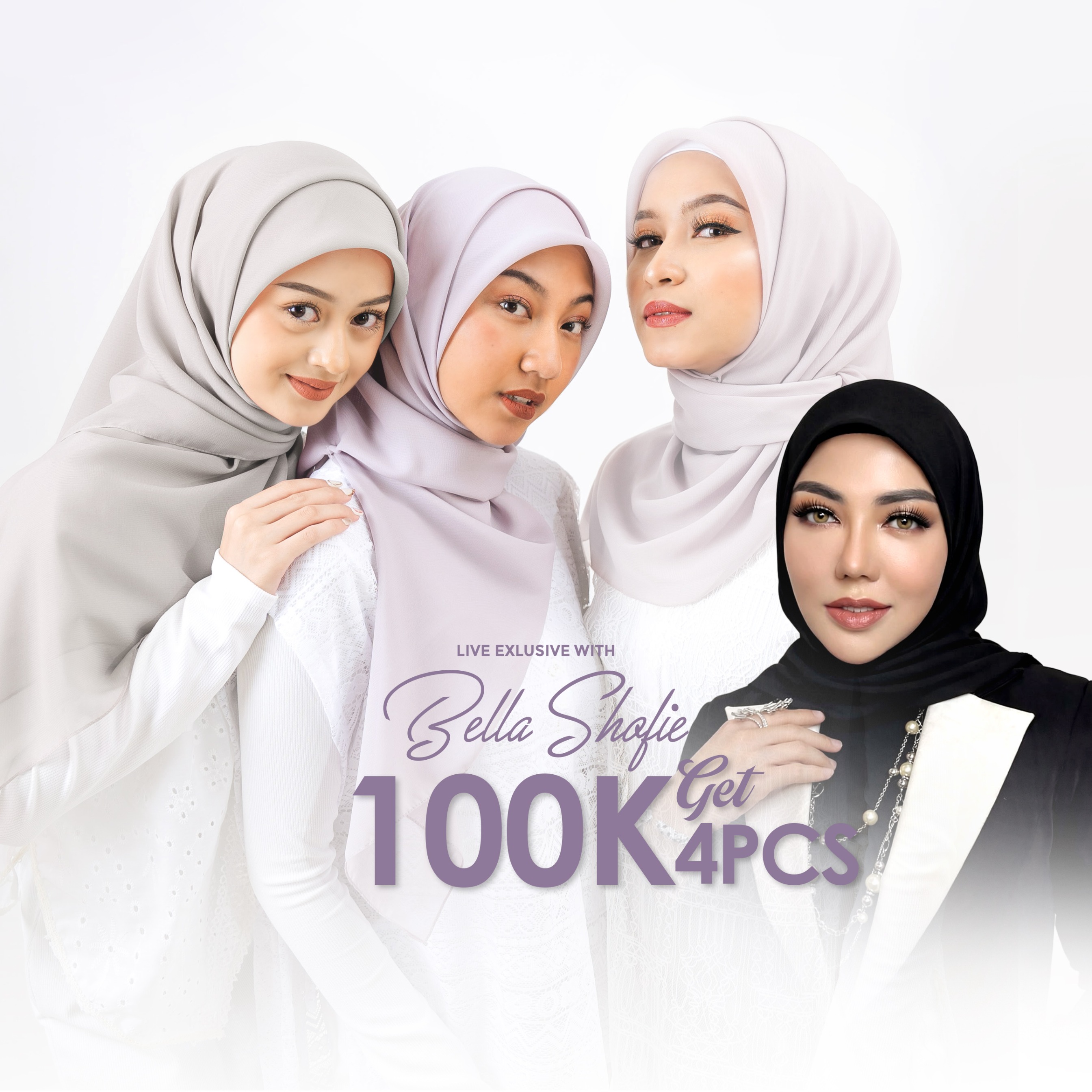 [Bella Sophie x Latela] 100 Get 4Pcs