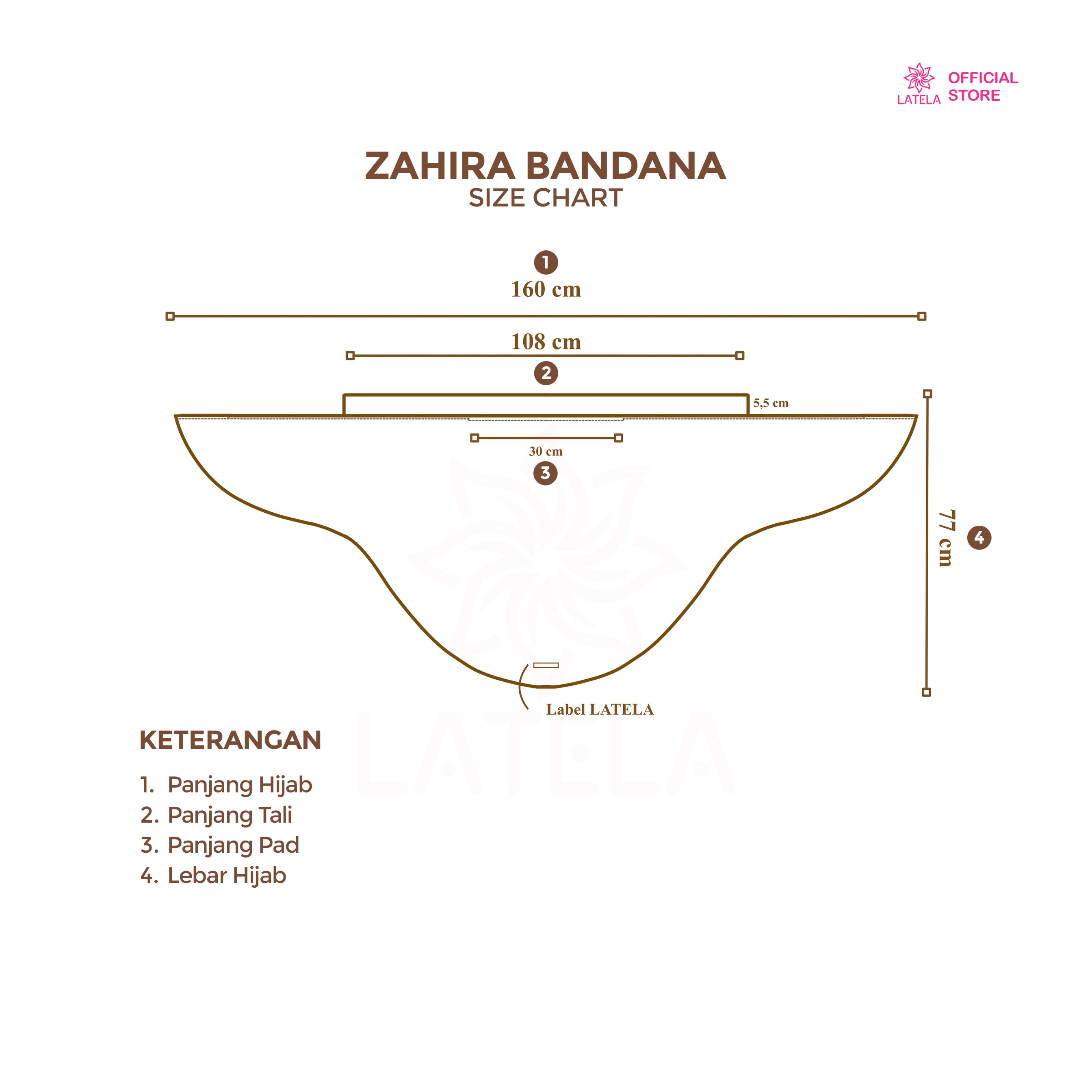 Zahira Bandana
