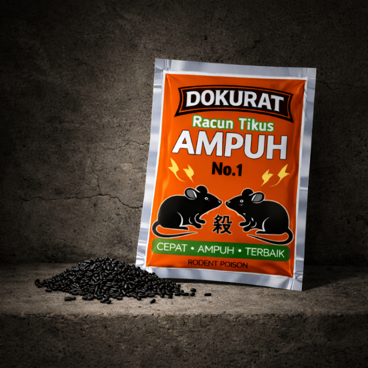 10 PCS RACUN TIKUS MATI KERING TIDAK BAU - DOKURAT - PEMBASMI HAMA TIKUS PALING AMPUH BERAS HITAM TIKUS MATI LANGSUNG DI TEMPATNYA PENGUSIR TIKUS RUMAH KANTOR GUDANG