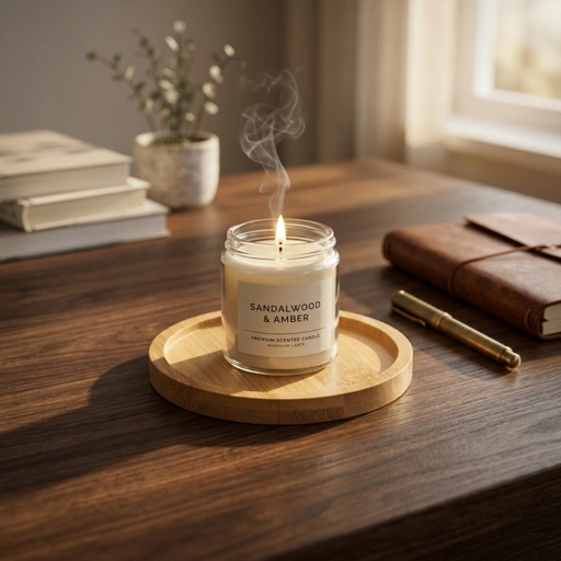 Tatakan Gelas Bambu Bulat Estetik TTK-1 - Coaster Alas Cangkir, Lilin & Pot Minimalis Eco-Friendly