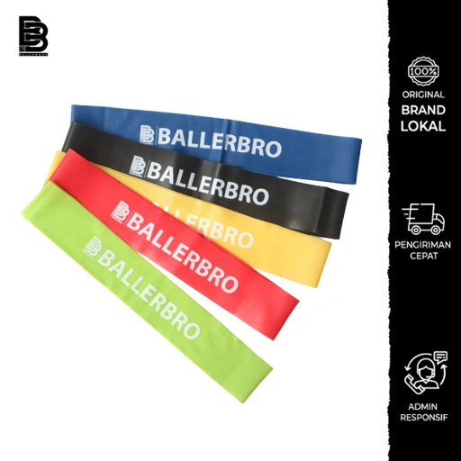 Image of BALLERBRO Resistance Band Set Yoga / Olahraga / Senam / Gym / Basket